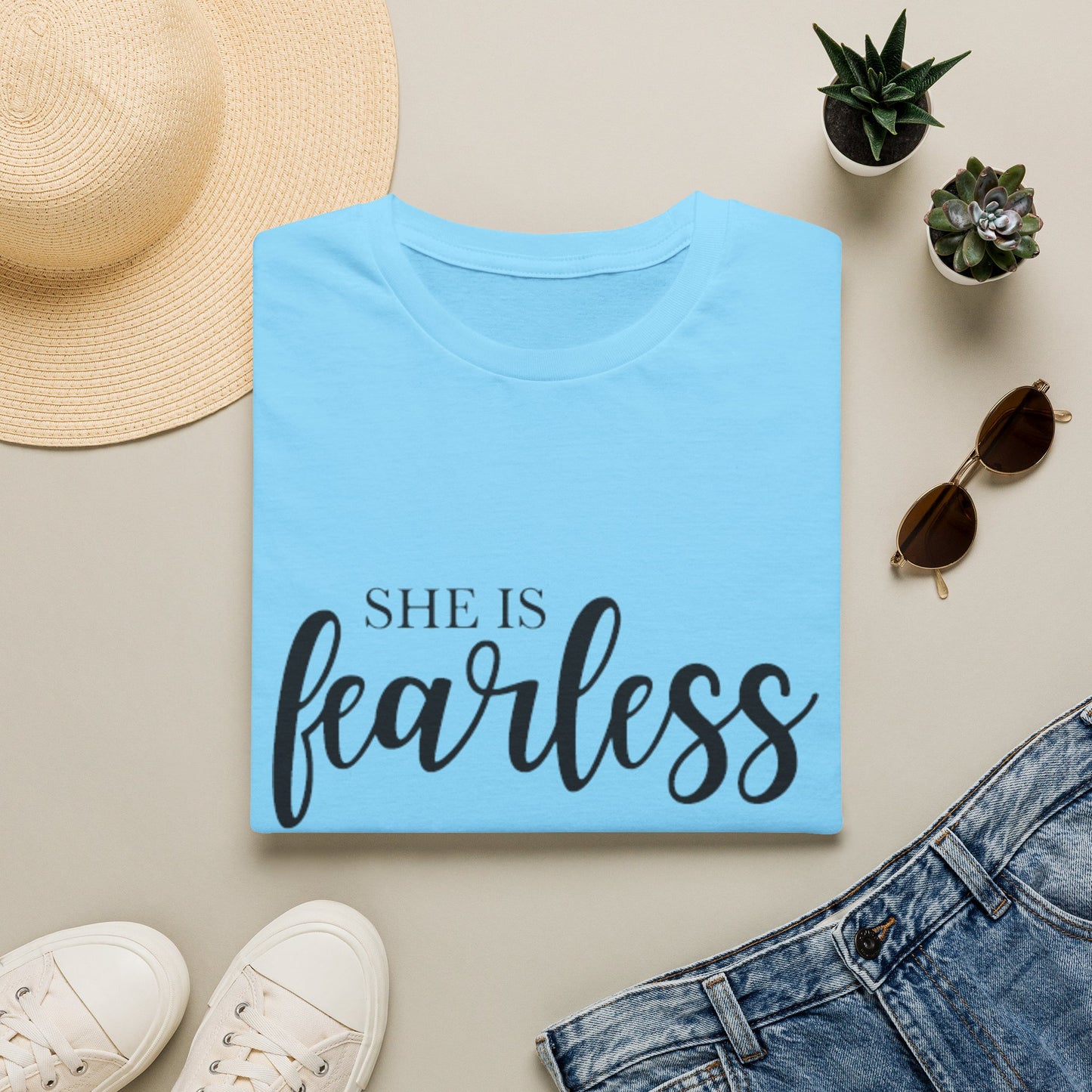 She is Fearless Unisex Softstyle T-Shirt