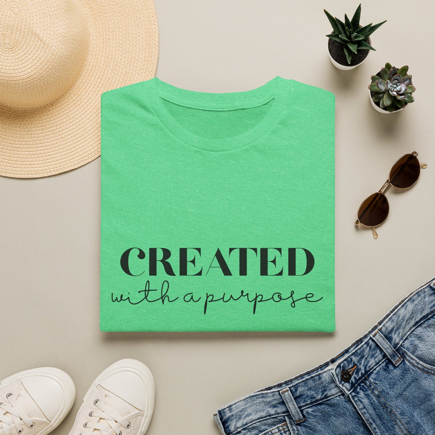 Created with a Purpose Unisex Softstyle T-Shirt