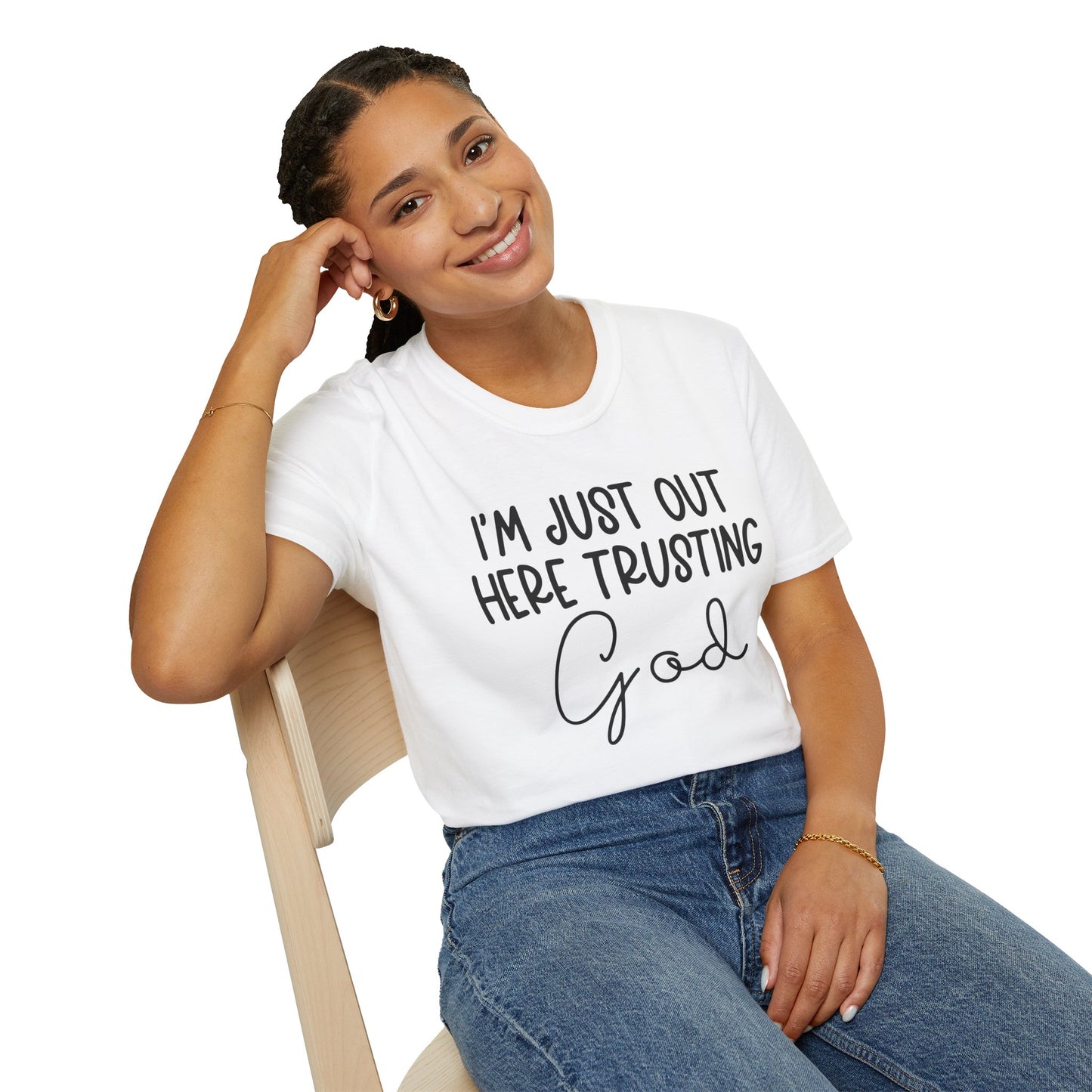 Trusting God Unisex Softstyle T-Shirt