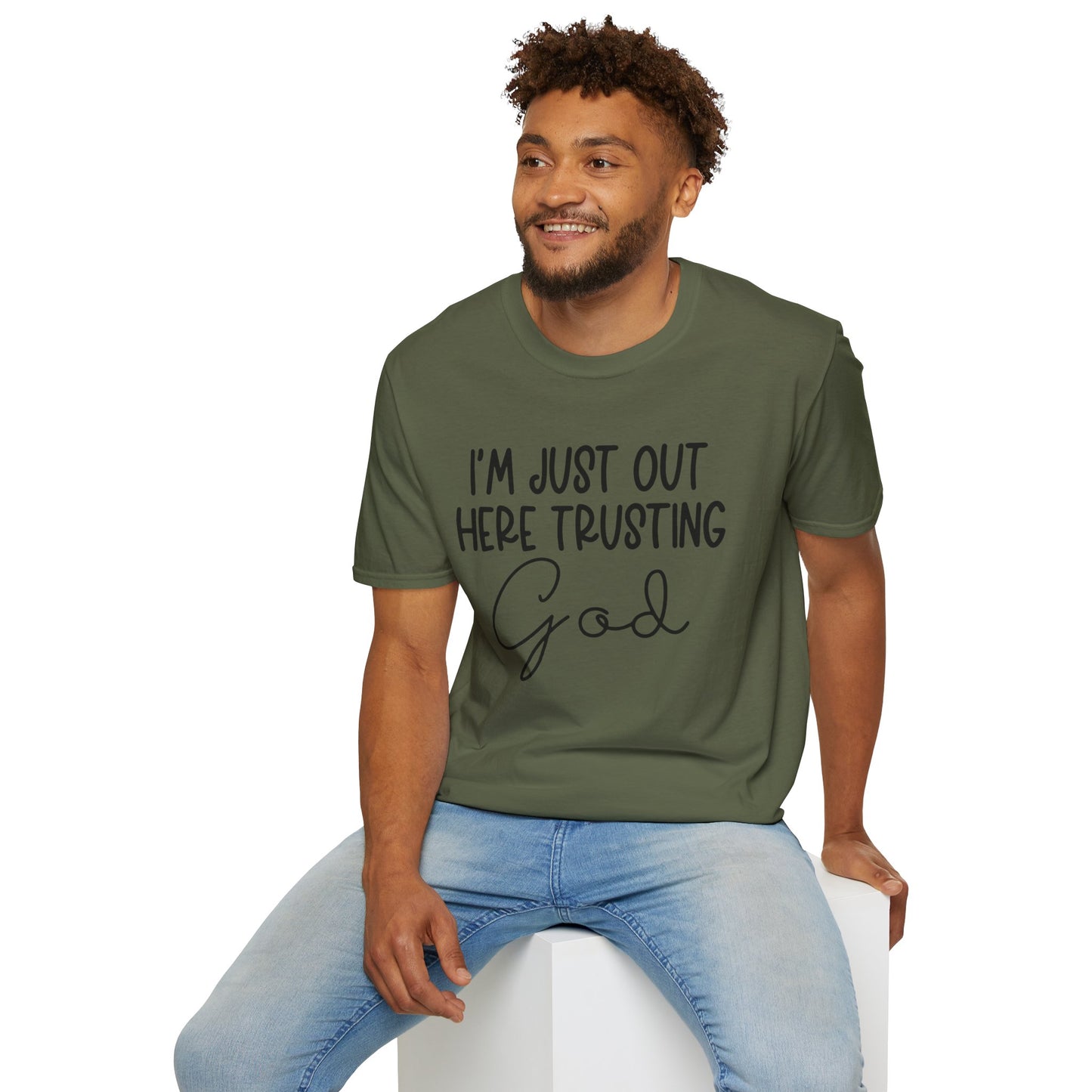 Trusting God Unisex Softstyle T-Shirt
