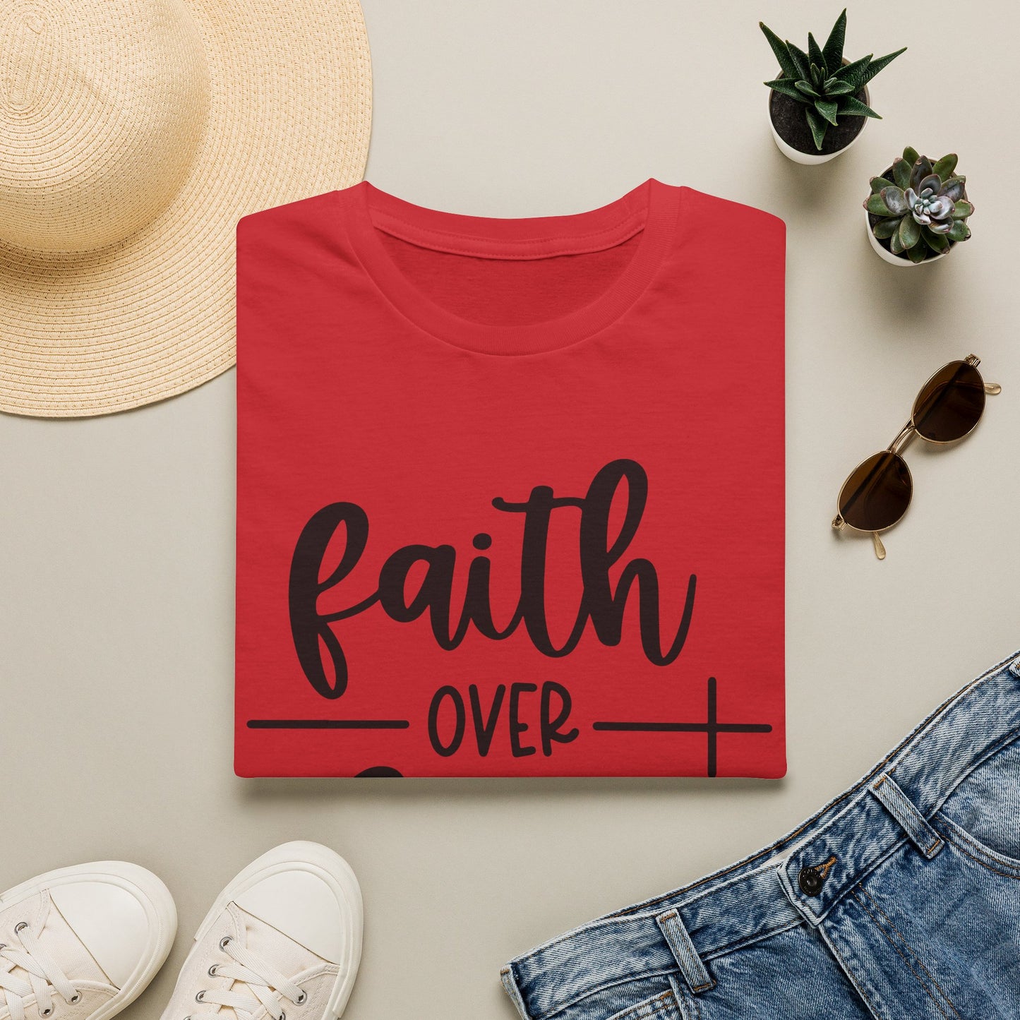 Faith over Fear Unisex Softstyle T-Shirt