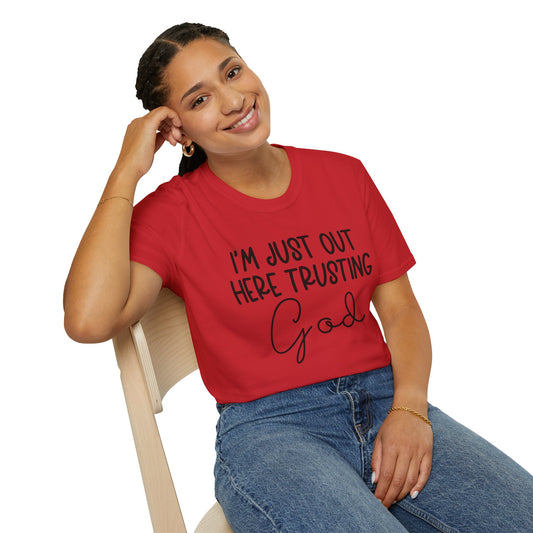 Trusting God Unisex Softstyle T-Shirt