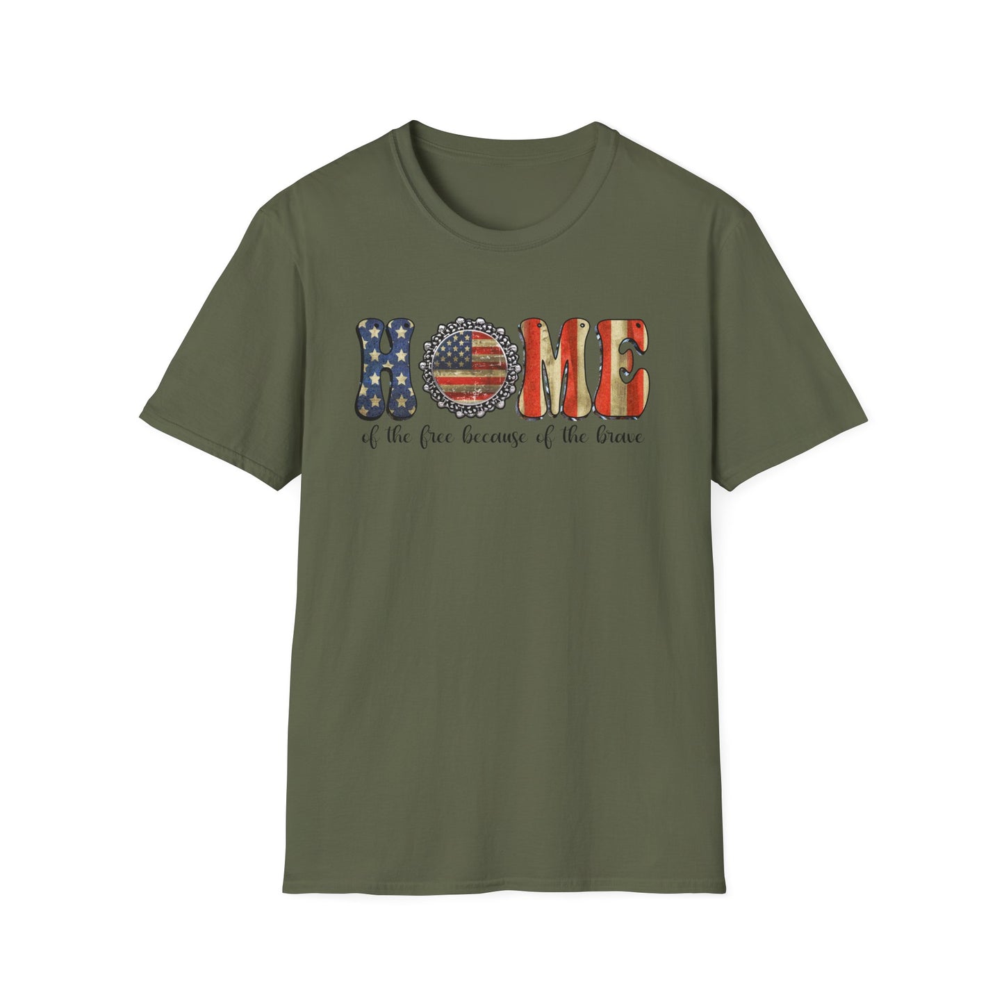 HOME of the Brave Unisex Softstyle T-Shirt