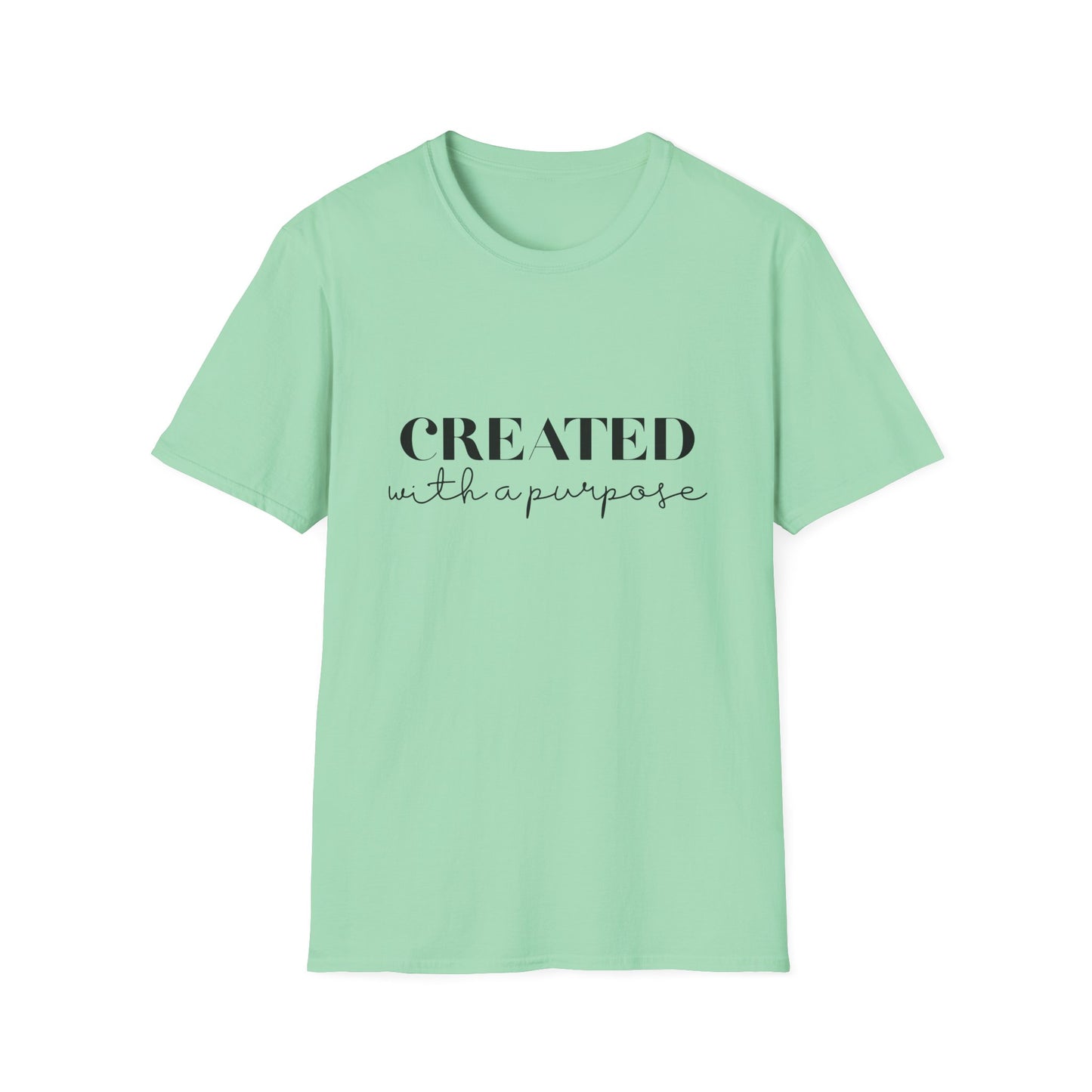 Created with a Purpose Unisex Softstyle T-Shirt