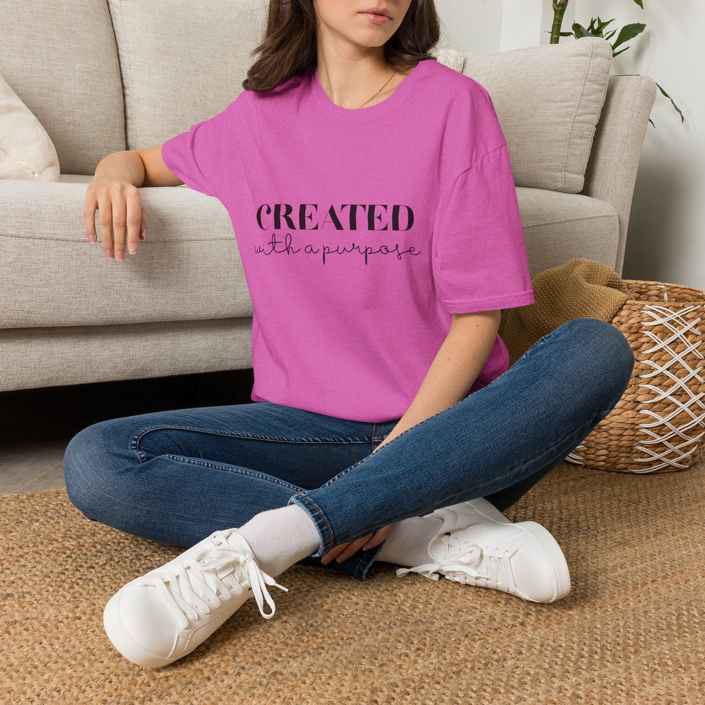 Created with a Purpose Unisex Softstyle T-Shirt