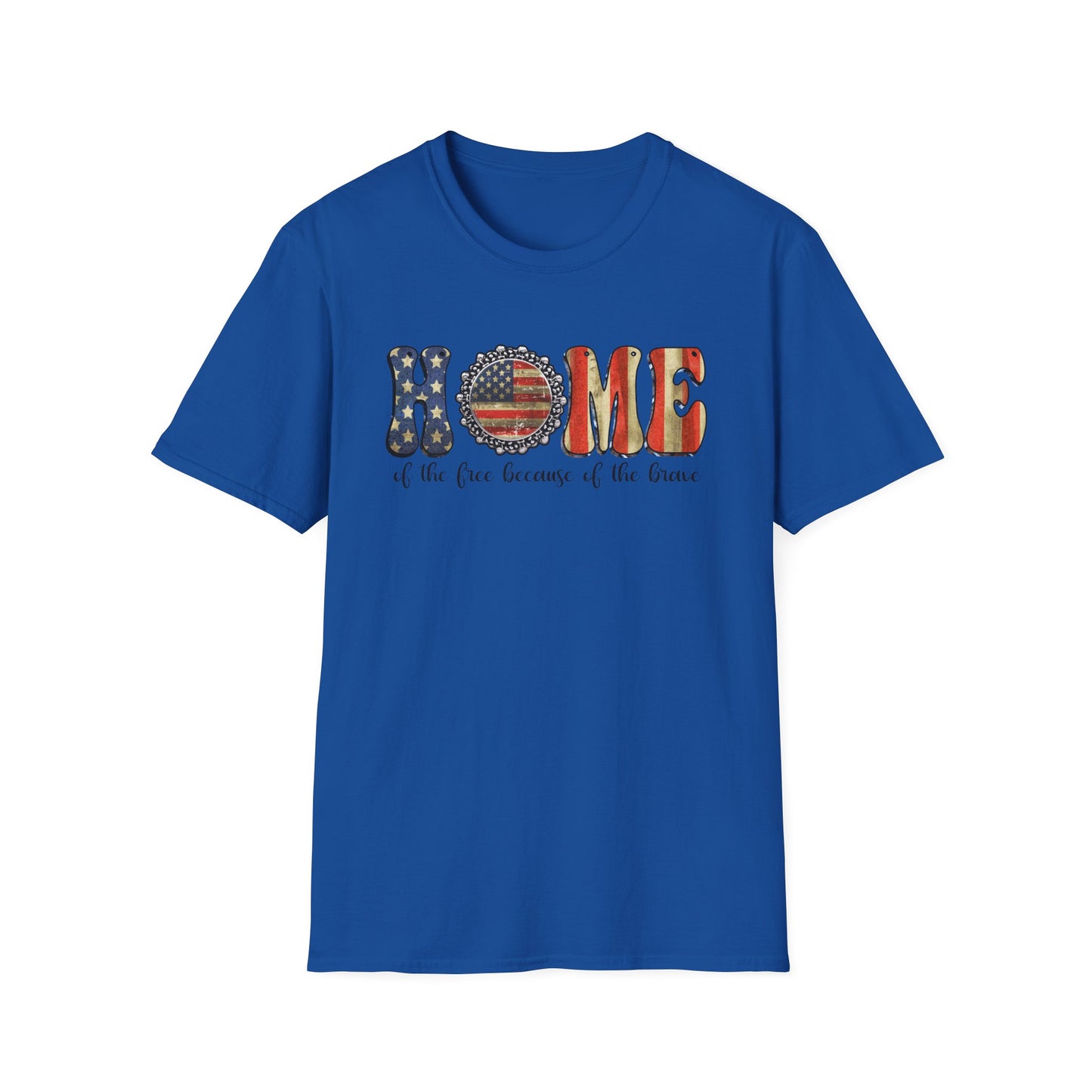 HOME of the Brave Unisex Softstyle T-Shirt