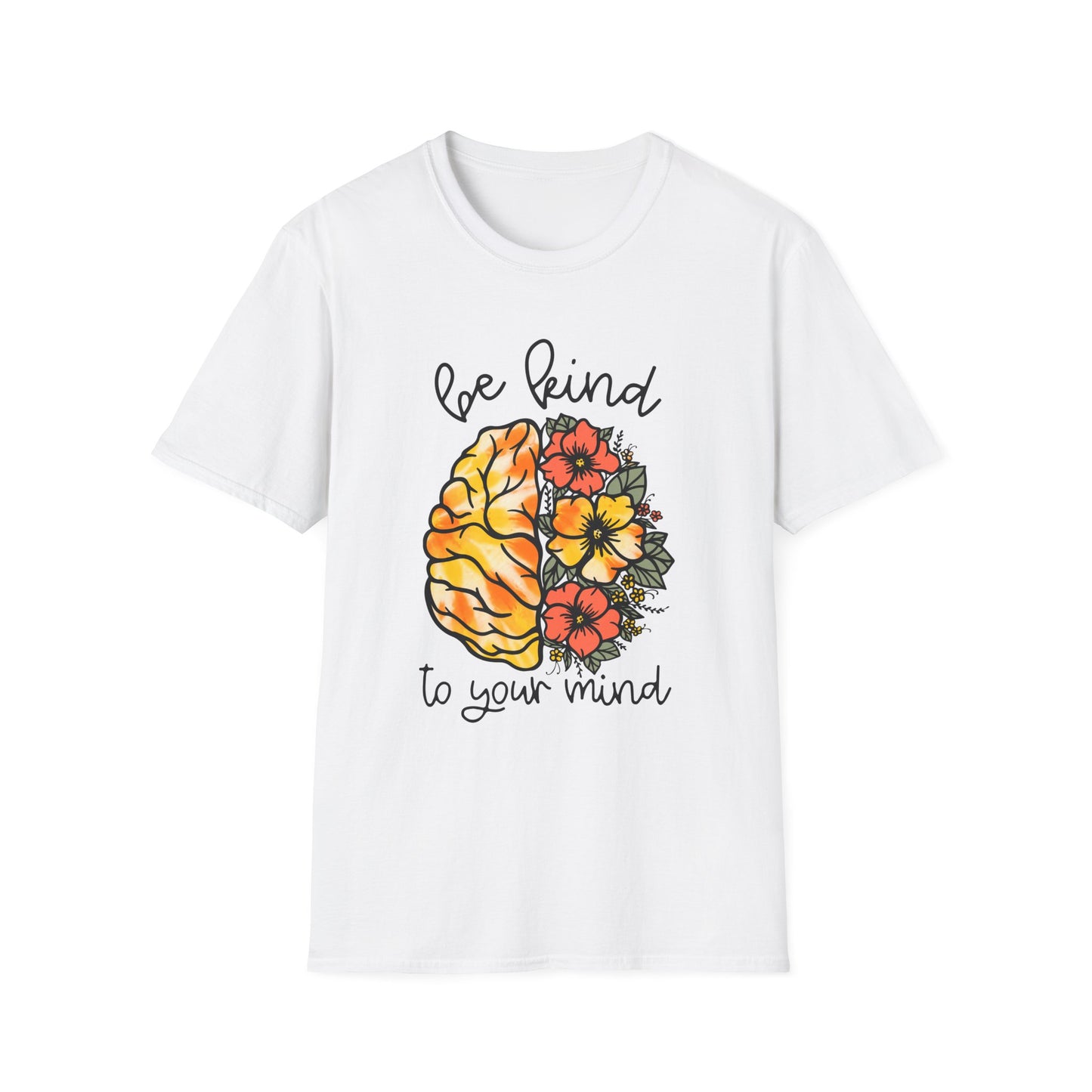Be Kind to your Mind Unisex Softstyle T-Shirt