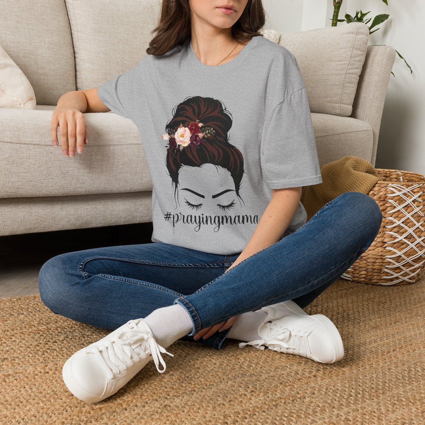 Praying Mama Unisex Softstyle T-Shirt