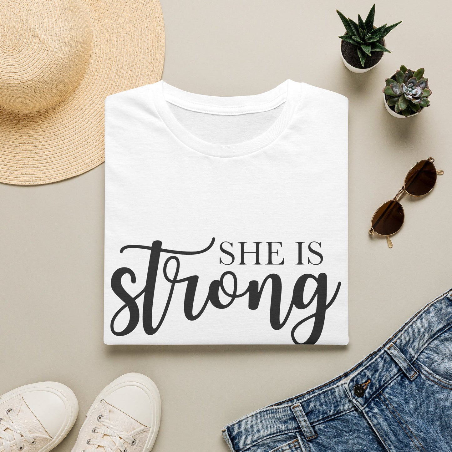 She is Strong Unisex Softstyle T-Shirt