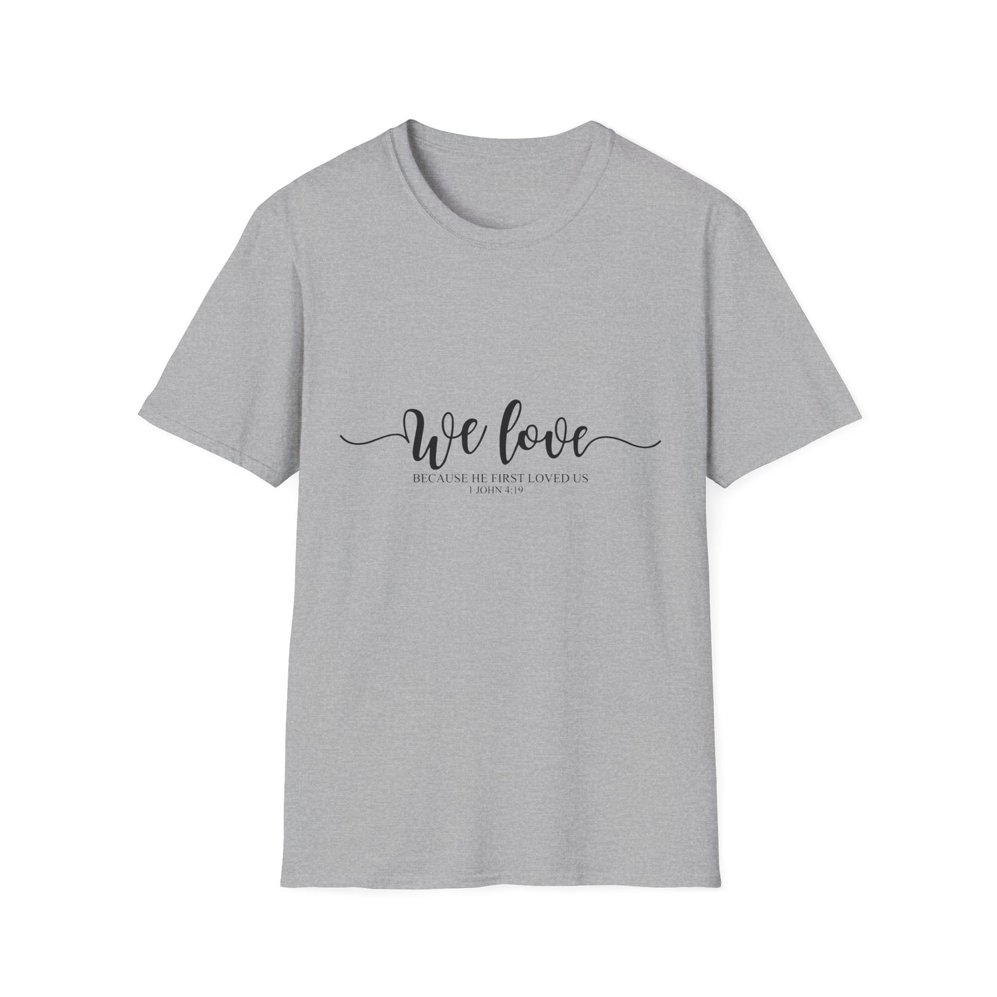 We Love Unisex Softstyle T-Shirt