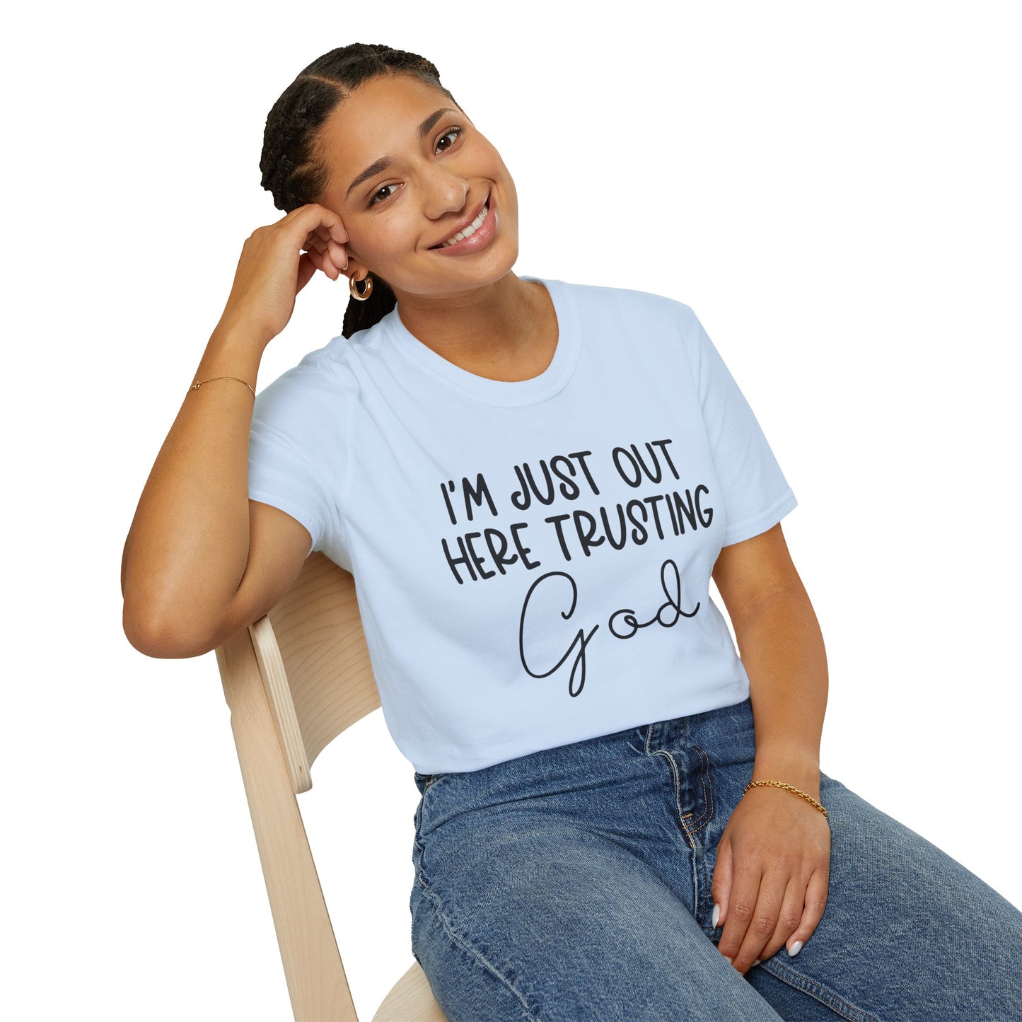 Trusting God Unisex Softstyle T-Shirt