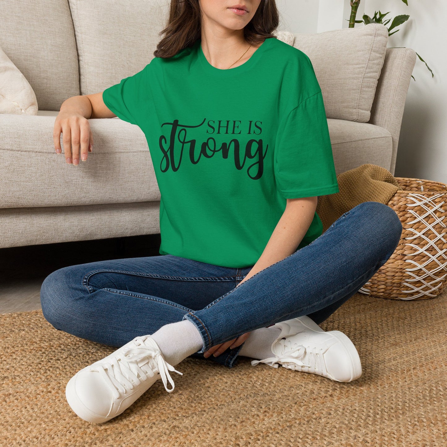 She is Strong Unisex Softstyle T-Shirt