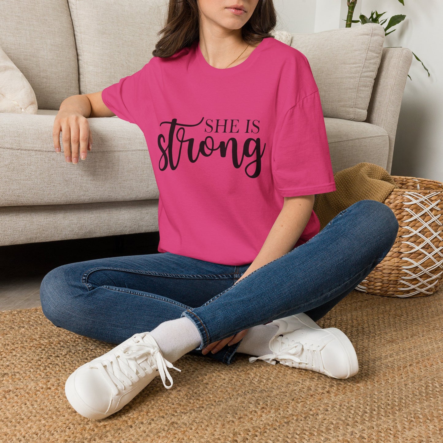 She is Strong Unisex Softstyle T-Shirt