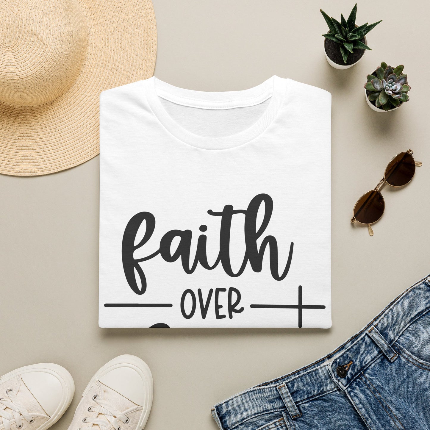 Faith over Fear Unisex Softstyle T-Shirt