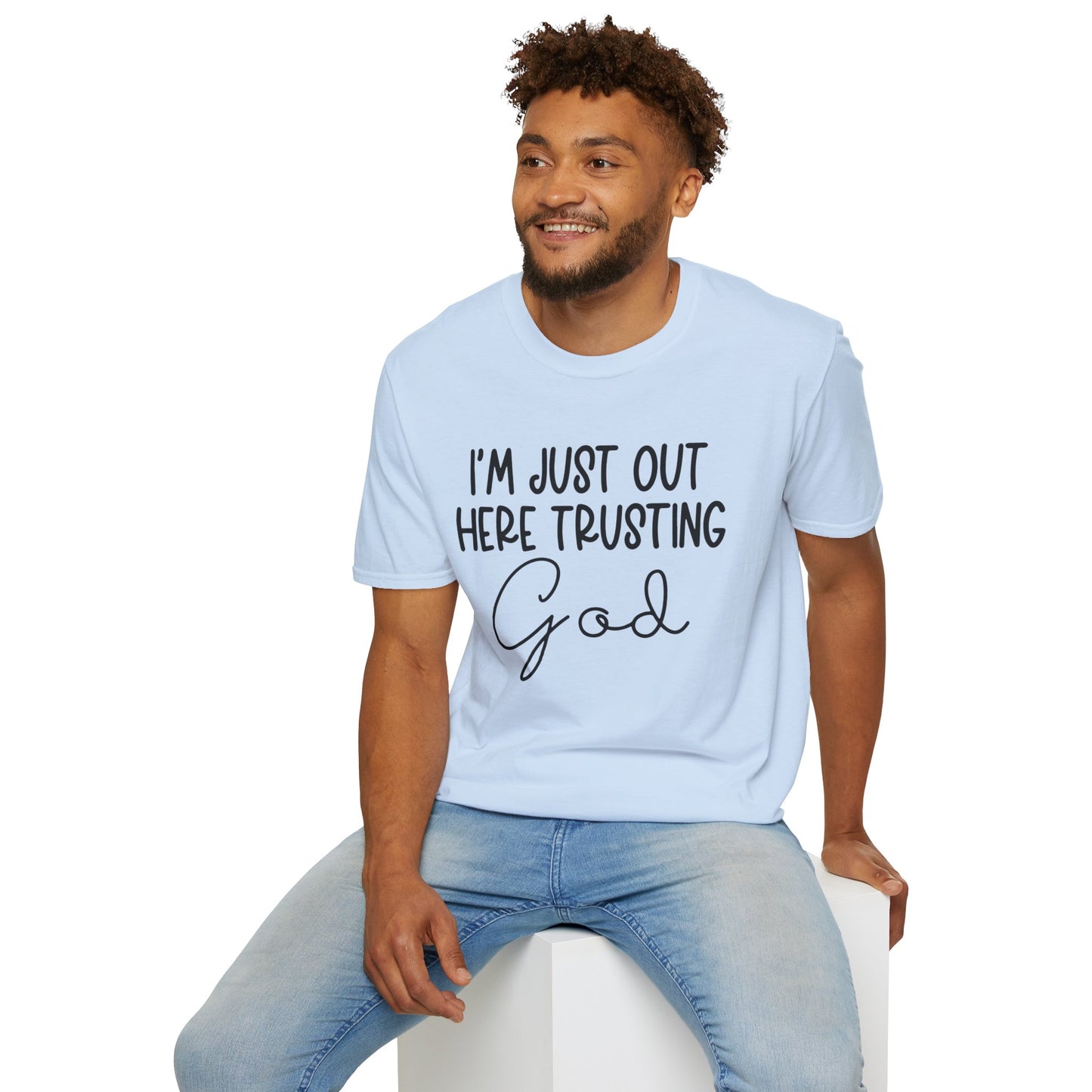 Trusting God Unisex Softstyle T-Shirt