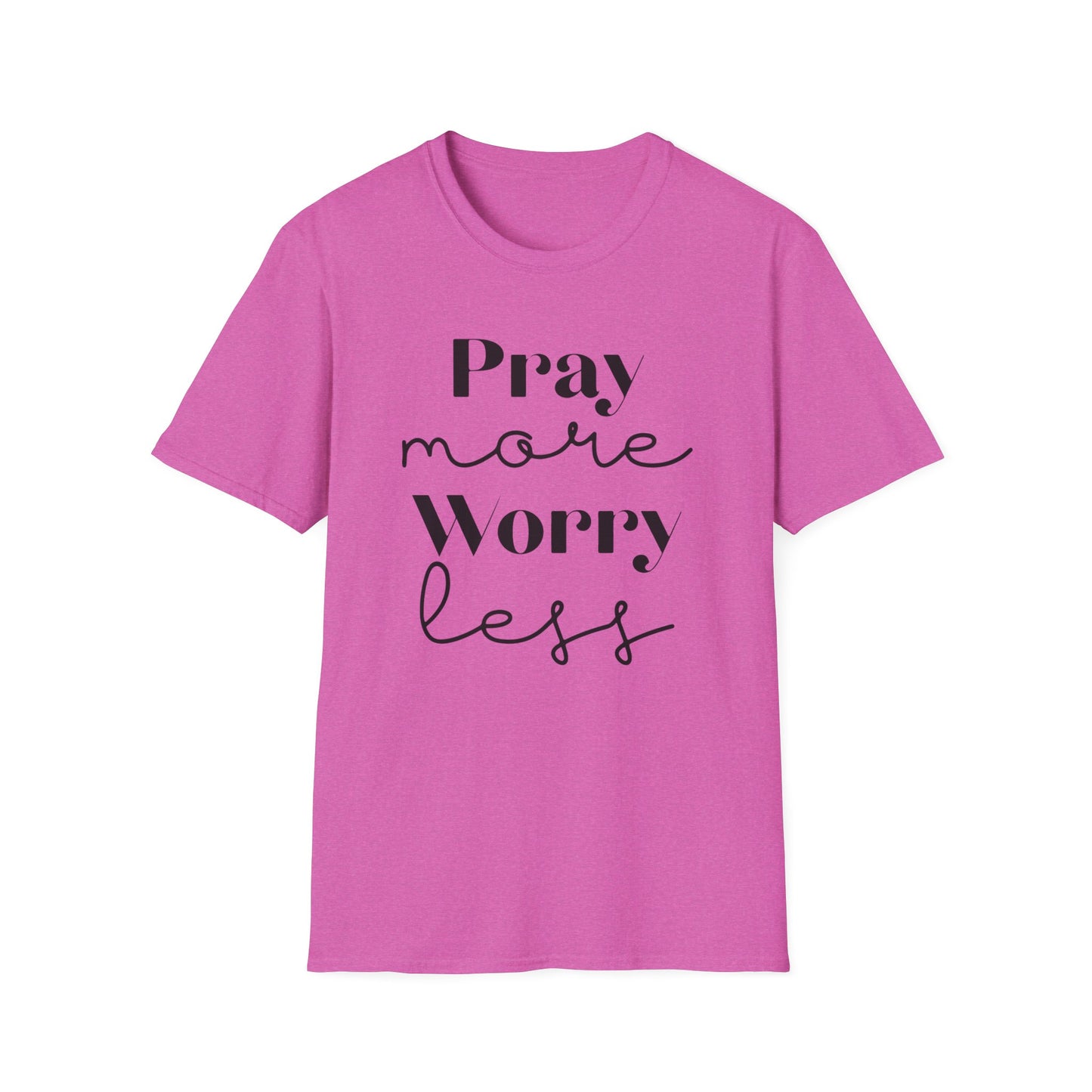 Pray More Unisex Softstyle T-Shirt