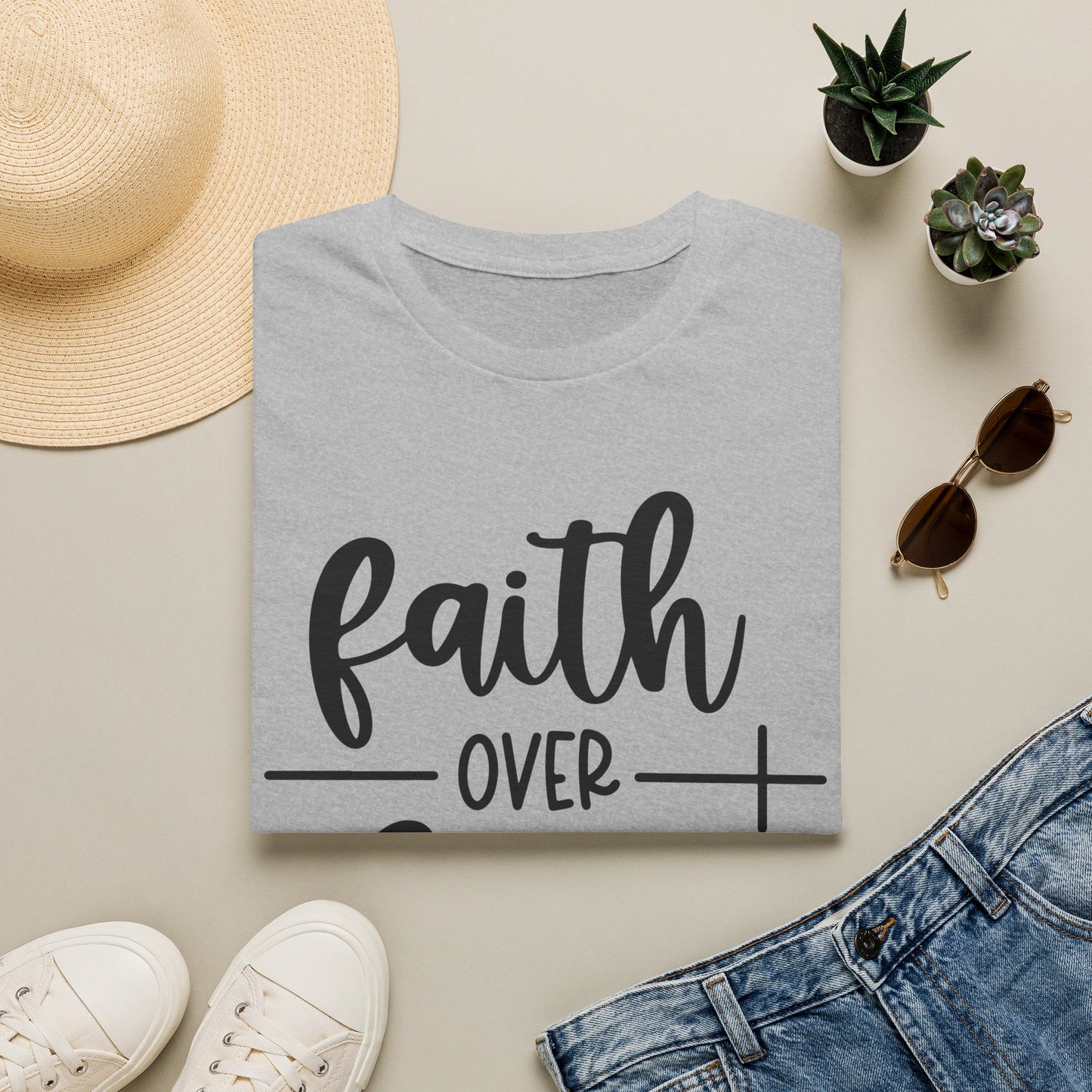 Faith over Fear Unisex Softstyle T-Shirt
