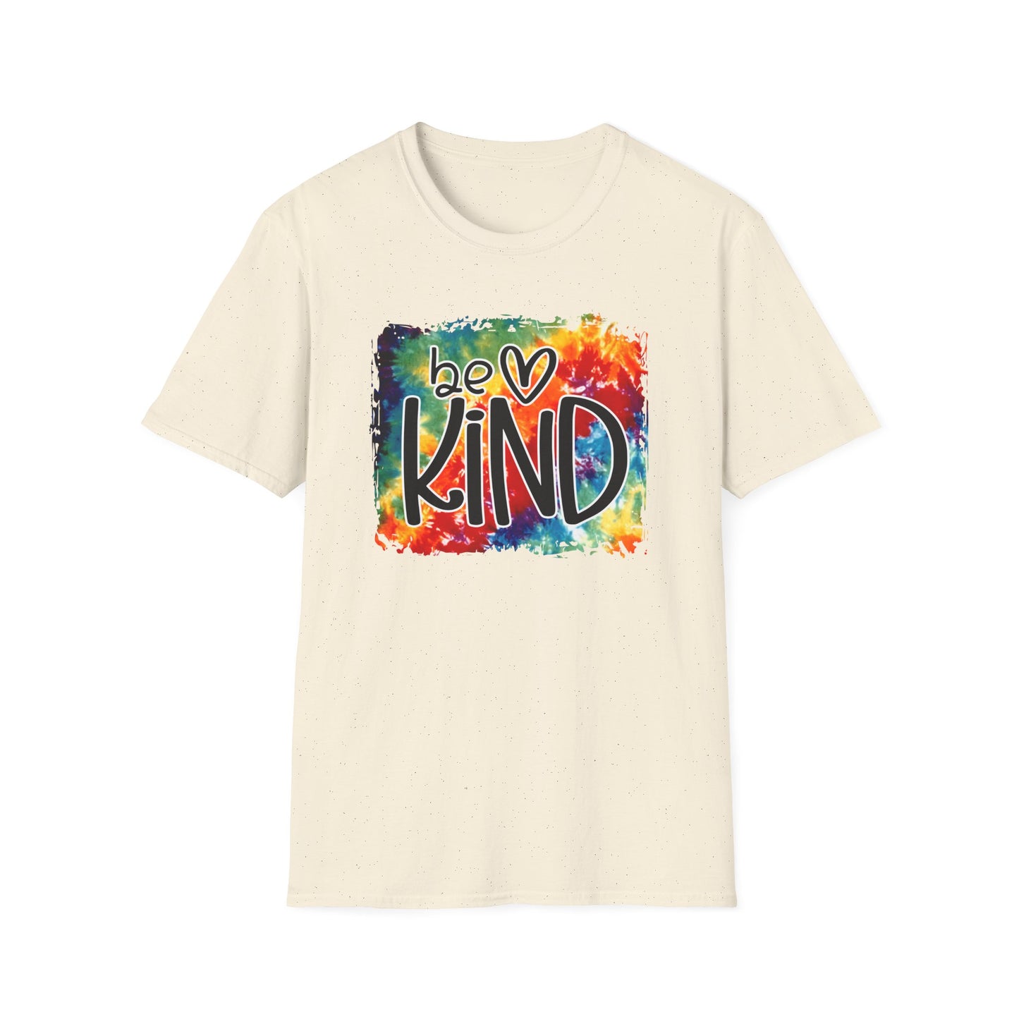 Be Kind Tie Dye Unisex Softstyle T-Shirt