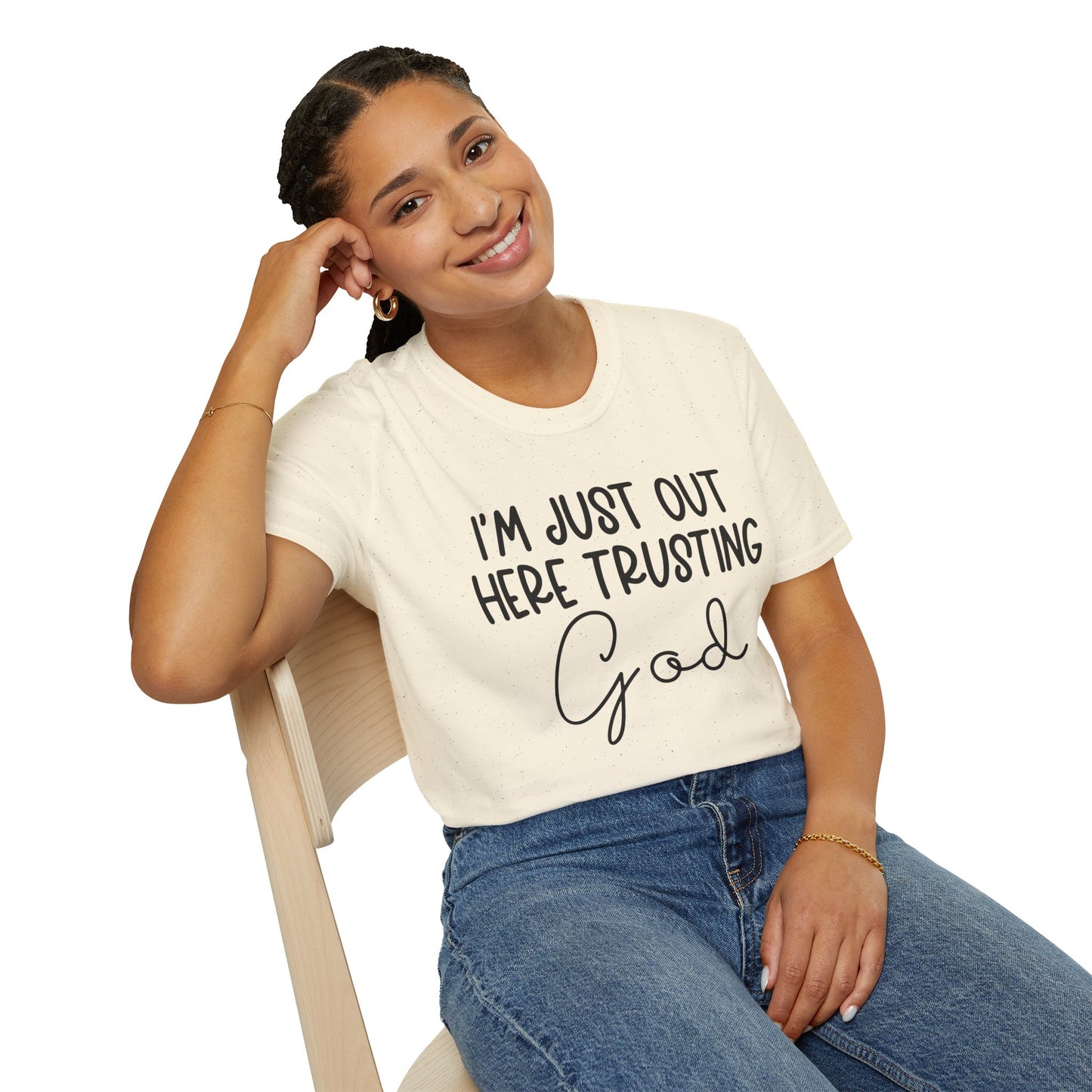 Trusting God Unisex Softstyle T-Shirt