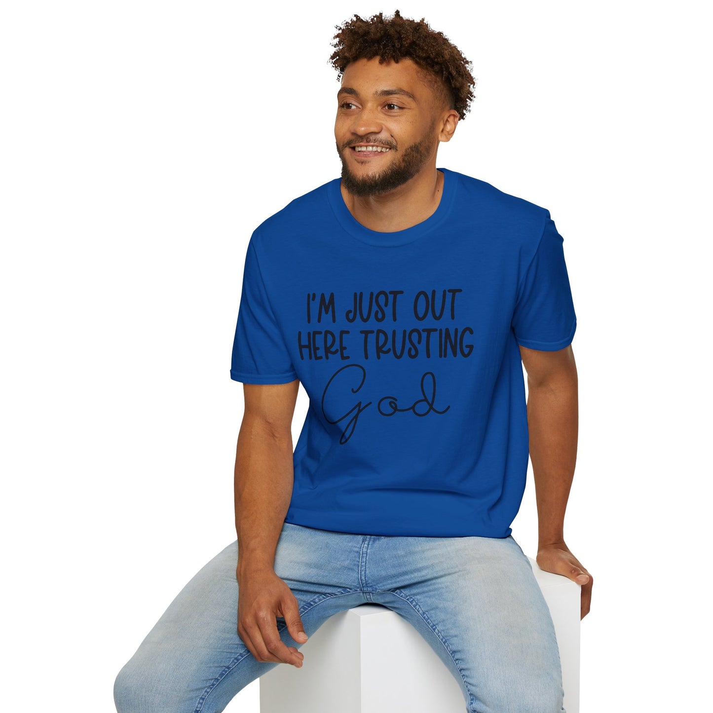 Trusting God Unisex Softstyle T-Shirt