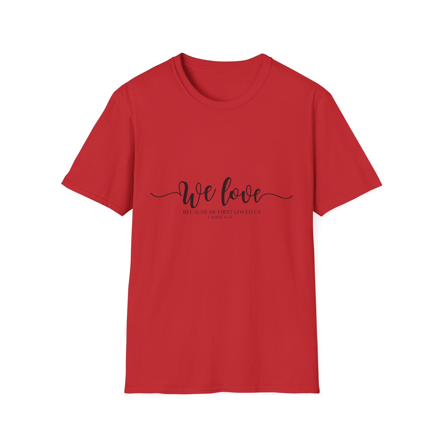 We Love Unisex Softstyle T-Shirt