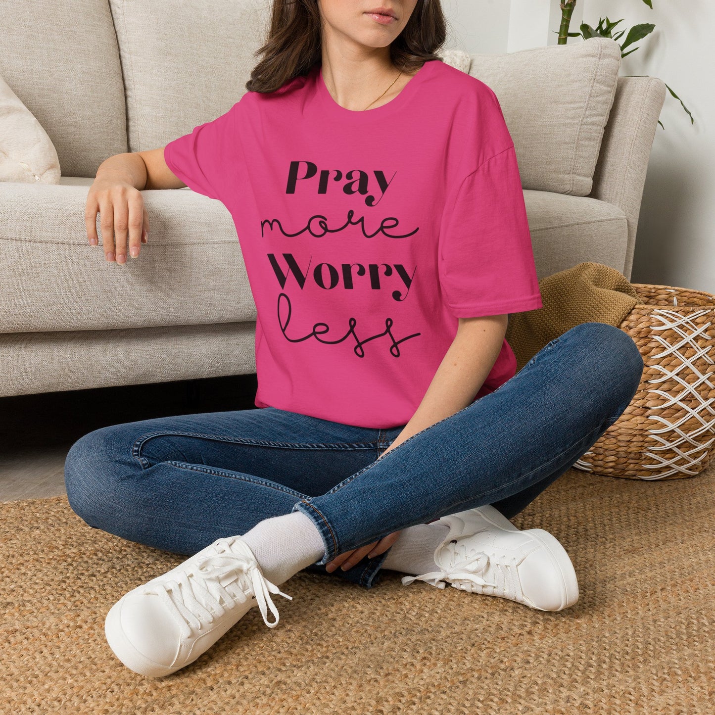 Pray More Unisex Softstyle T-Shirt