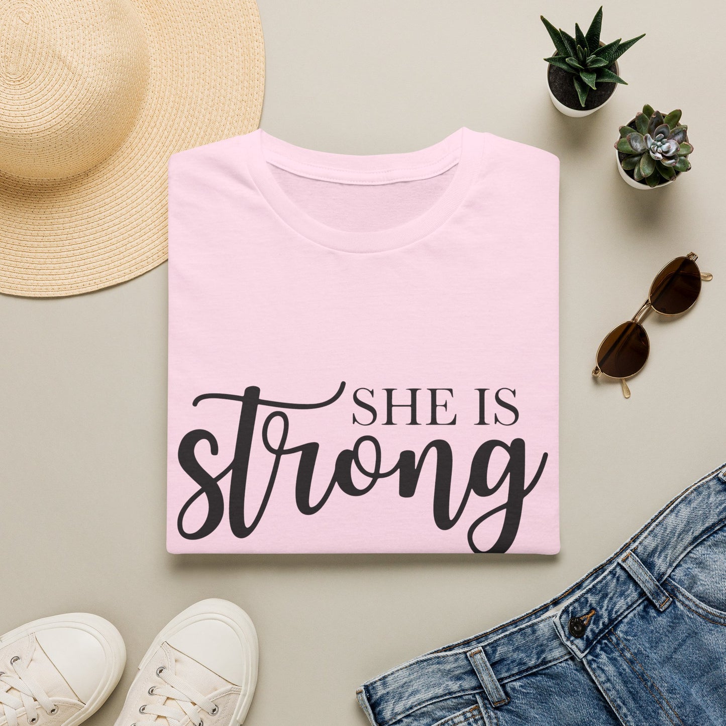 She is Strong Unisex Softstyle T-Shirt