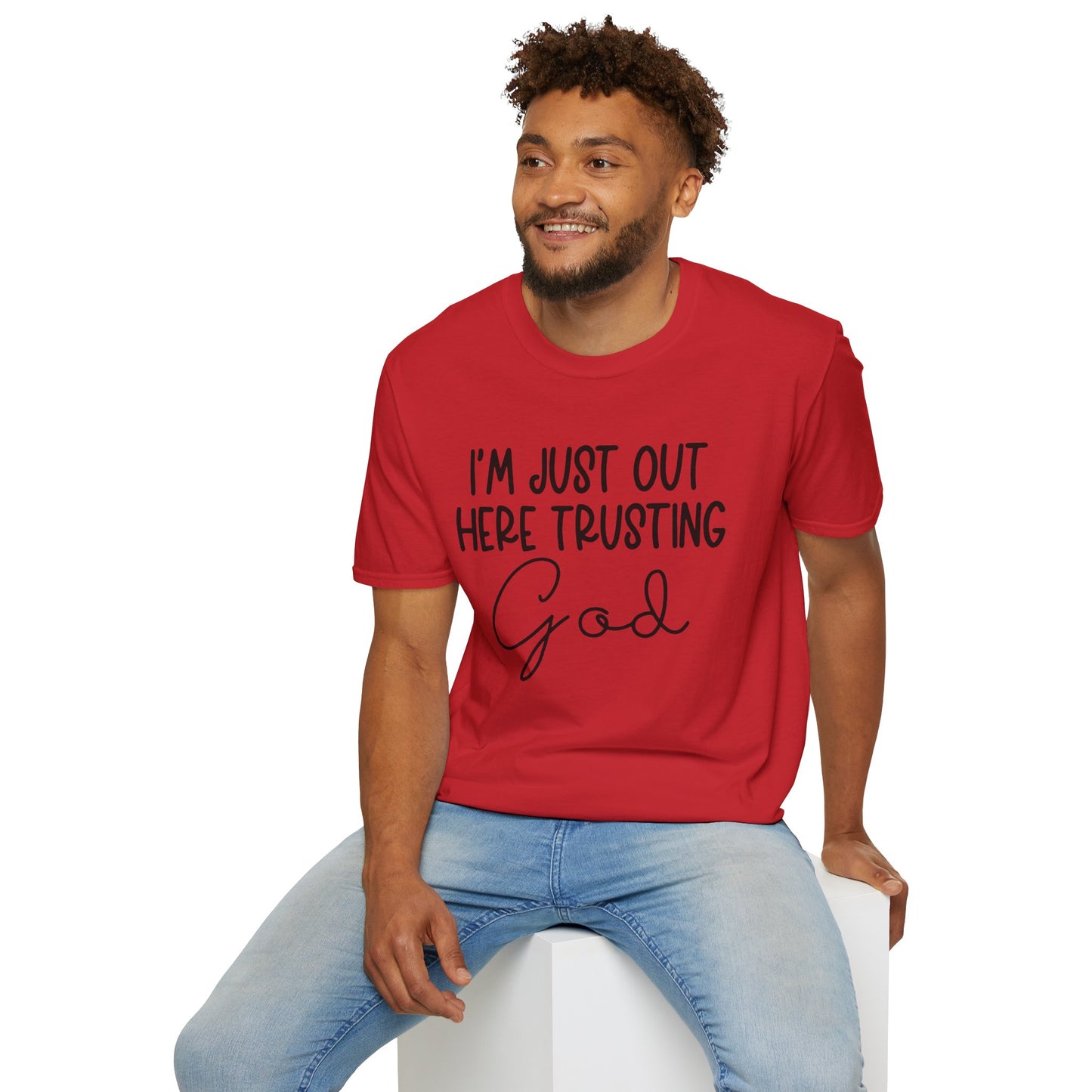 Trusting God Unisex Softstyle T-Shirt