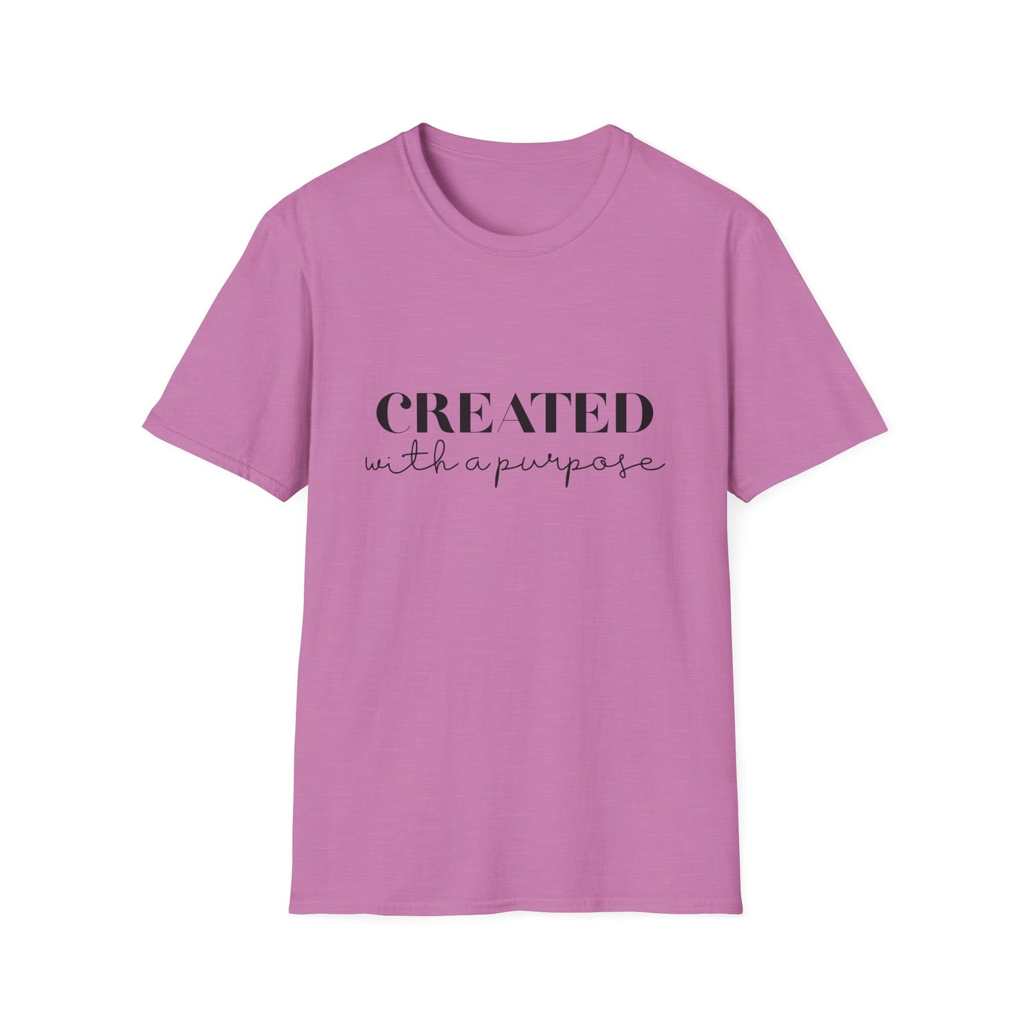 Created with a Purpose Unisex Softstyle T-Shirt