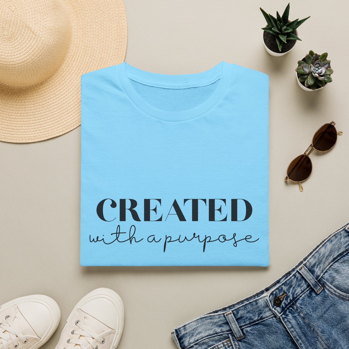 Created with a Purpose Unisex Softstyle T-Shirt