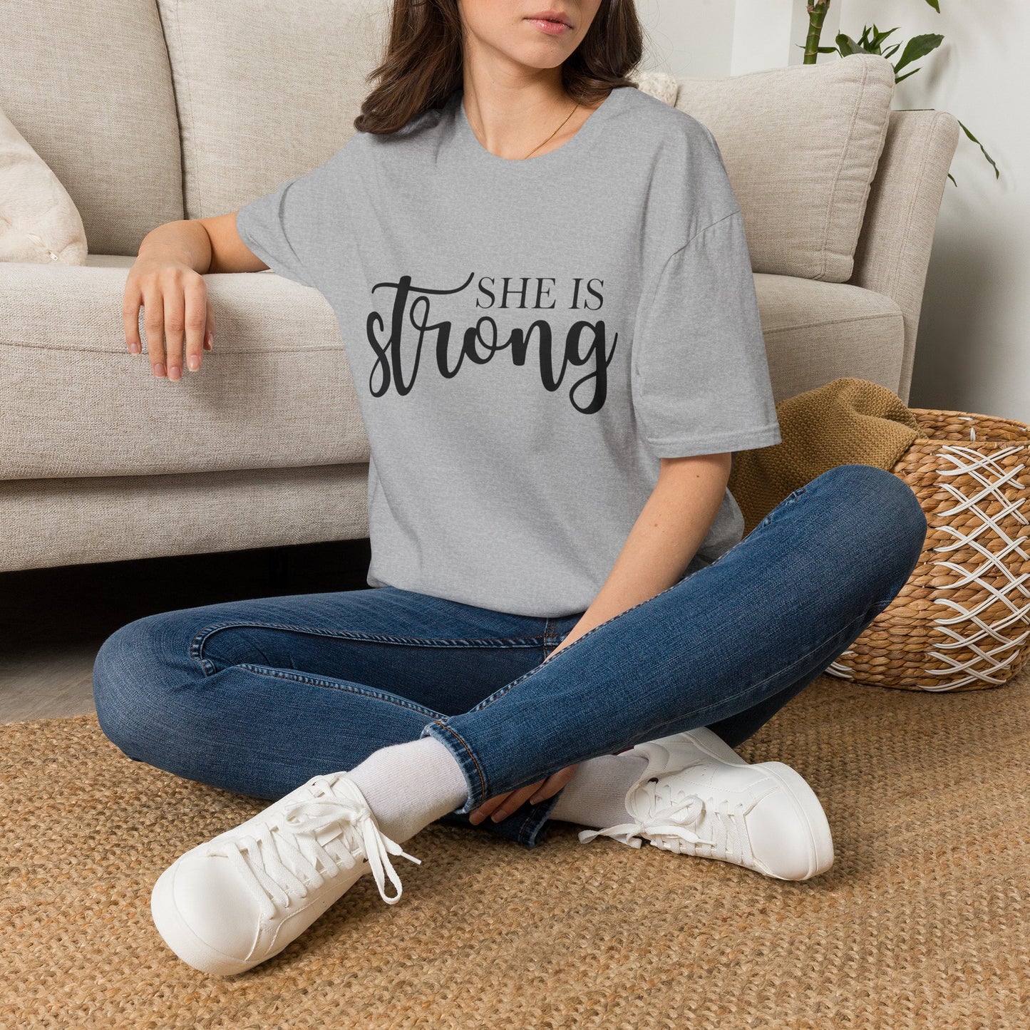 She is Strong Unisex Softstyle T-Shirt