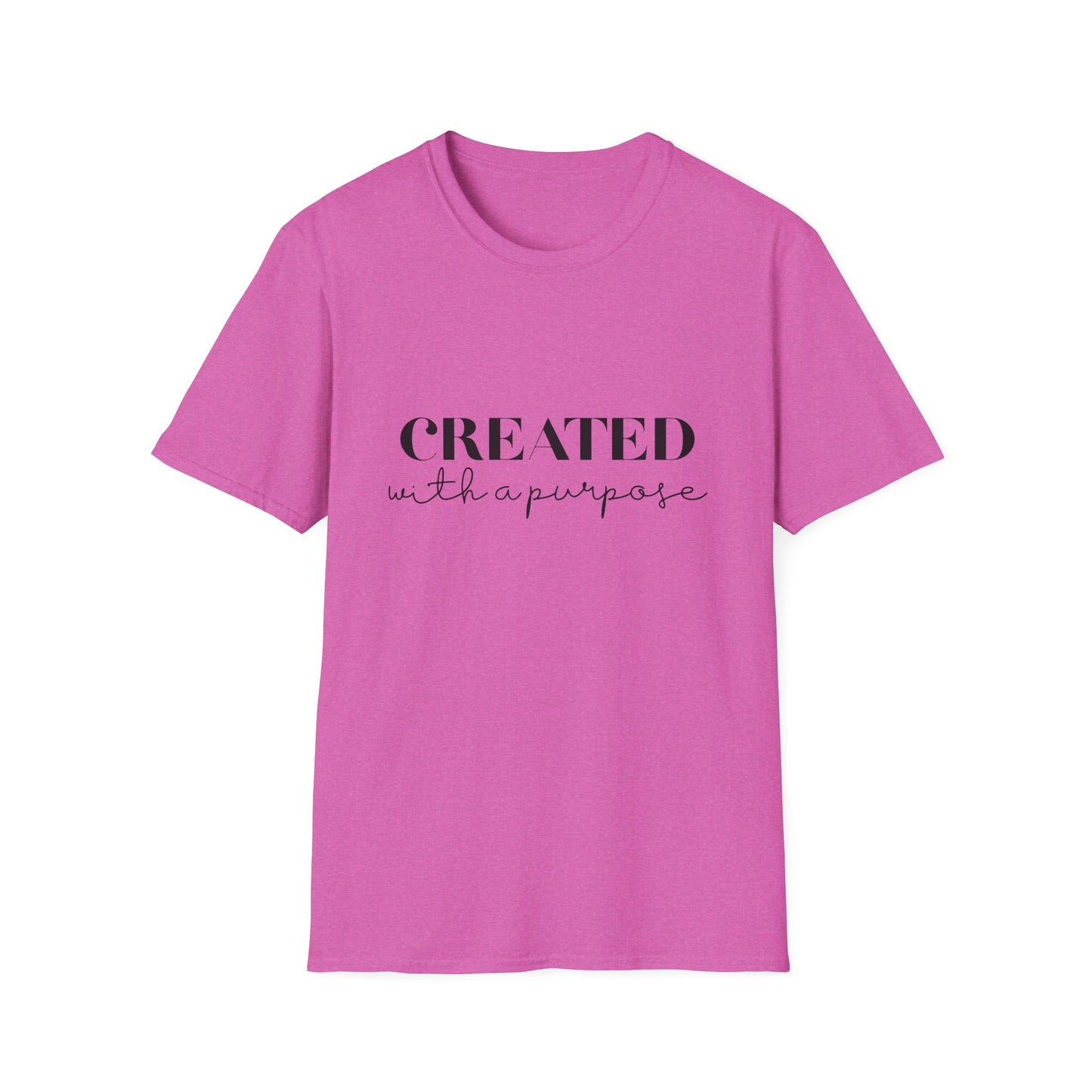 Created with a Purpose Unisex Softstyle T-Shirt