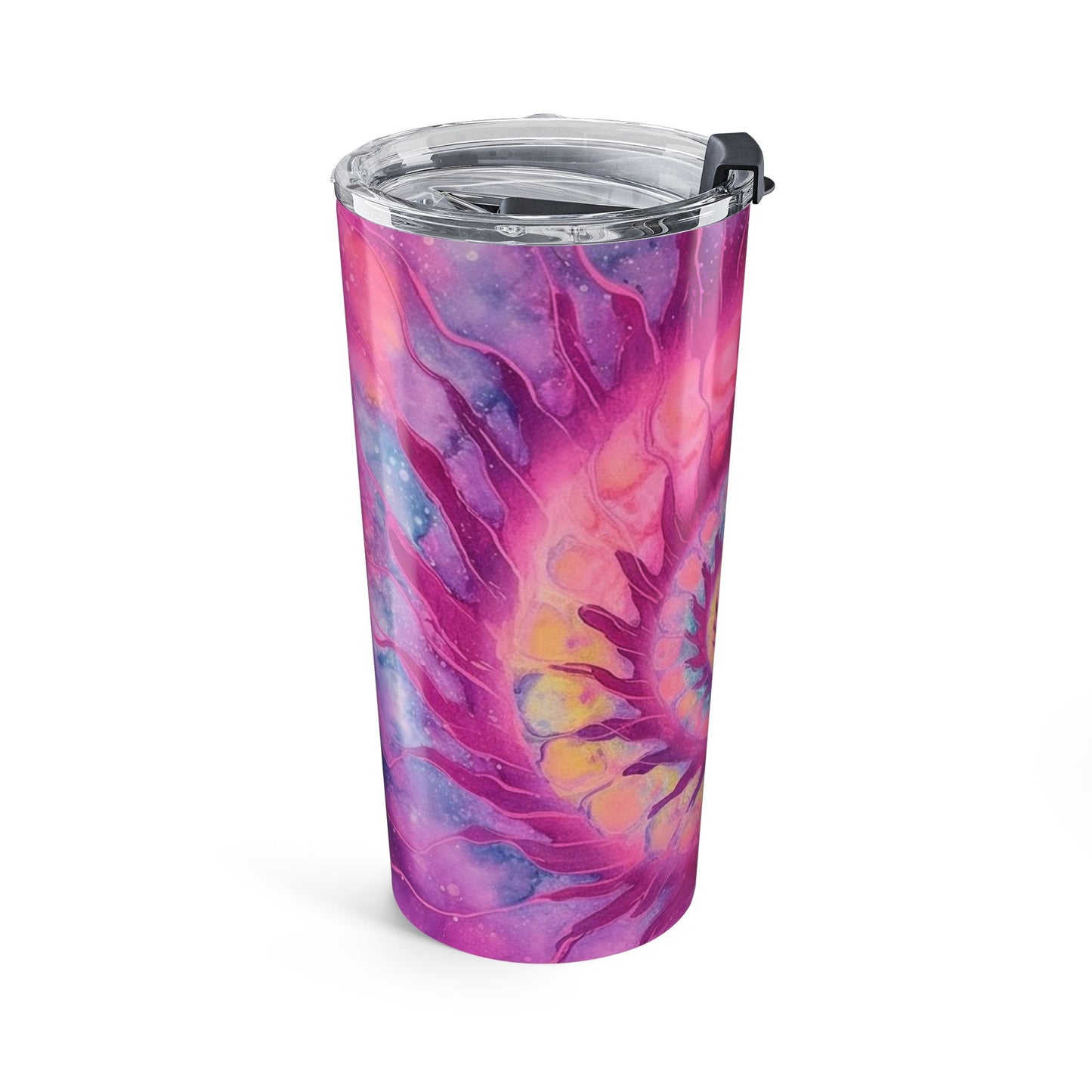 Pink Swirl Tie Dye Tumbler 20oz