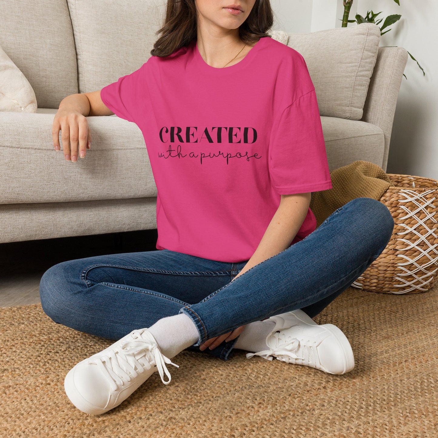 Created with a Purpose Unisex Softstyle T-Shirt