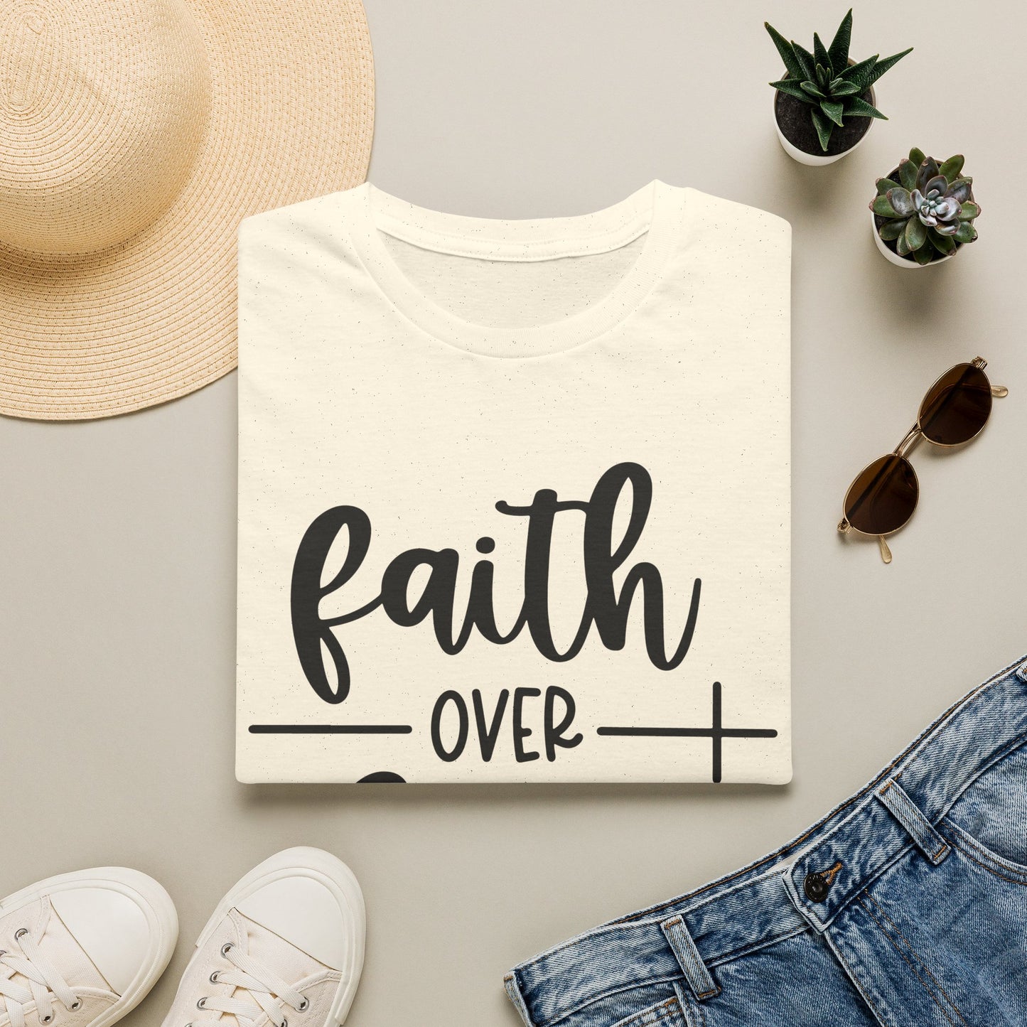 Faith over Fear Unisex Softstyle T-Shirt