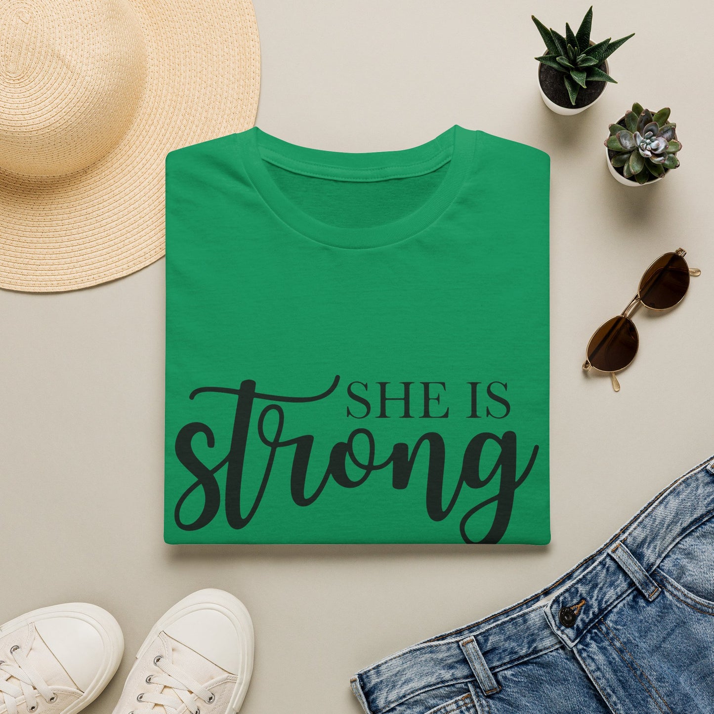 She is Strong Unisex Softstyle T-Shirt