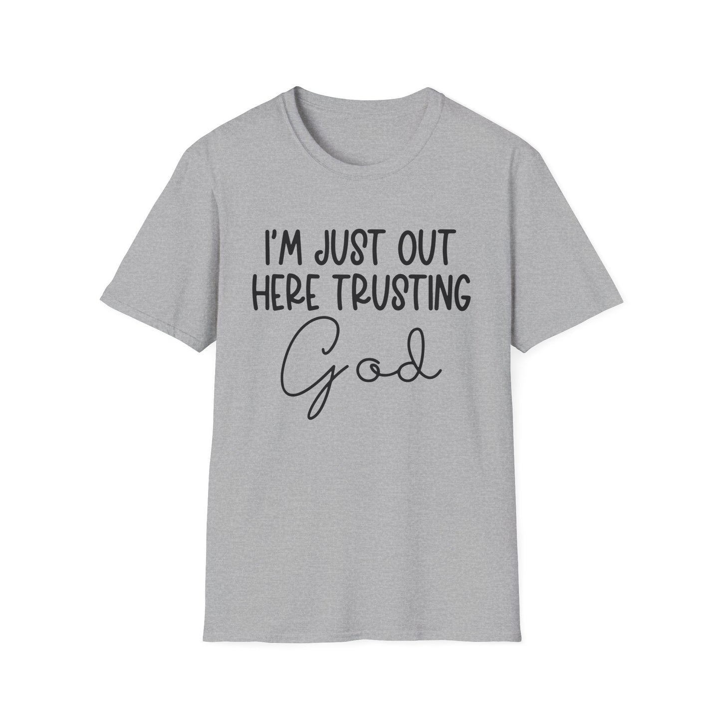 Trusting God Unisex Softstyle T-Shirt