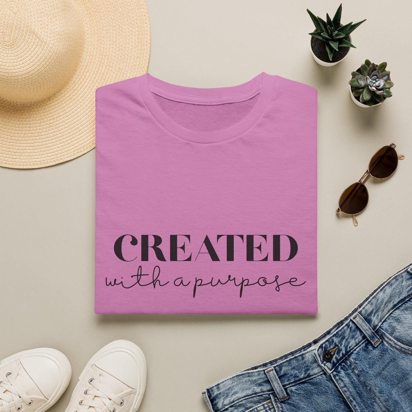 Created with a Purpose Unisex Softstyle T-Shirt