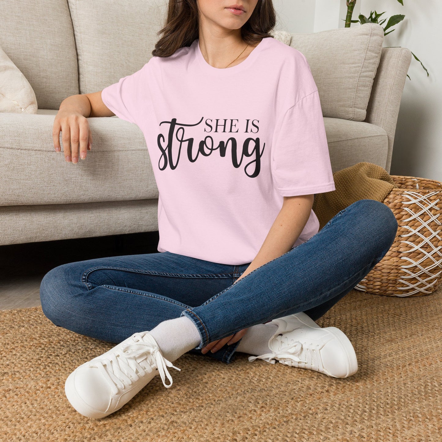 She is Strong Unisex Softstyle T-Shirt