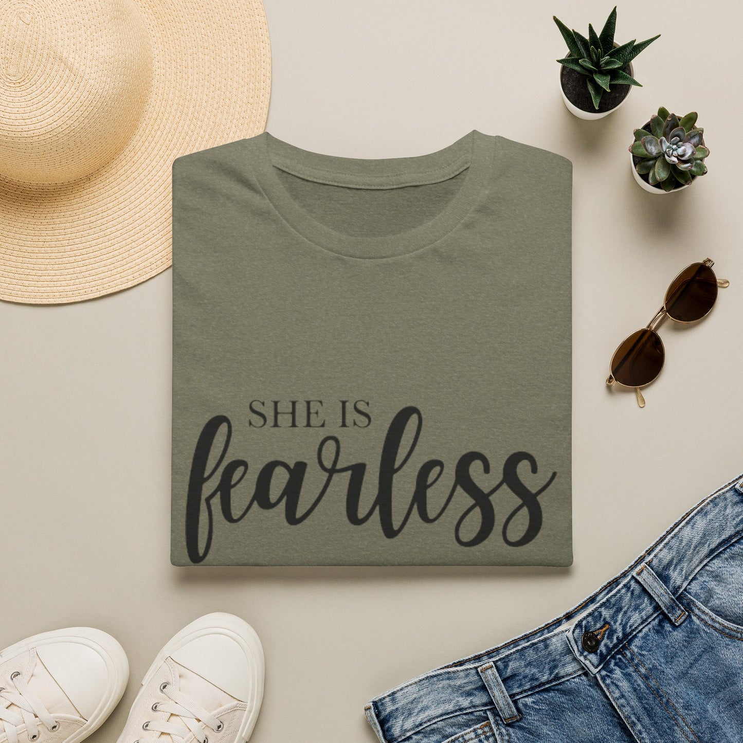 She is Fearless Unisex Softstyle T-Shirt