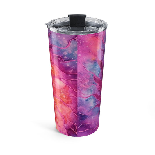 Pink Swirl Tie Dye Tumbler 20oz