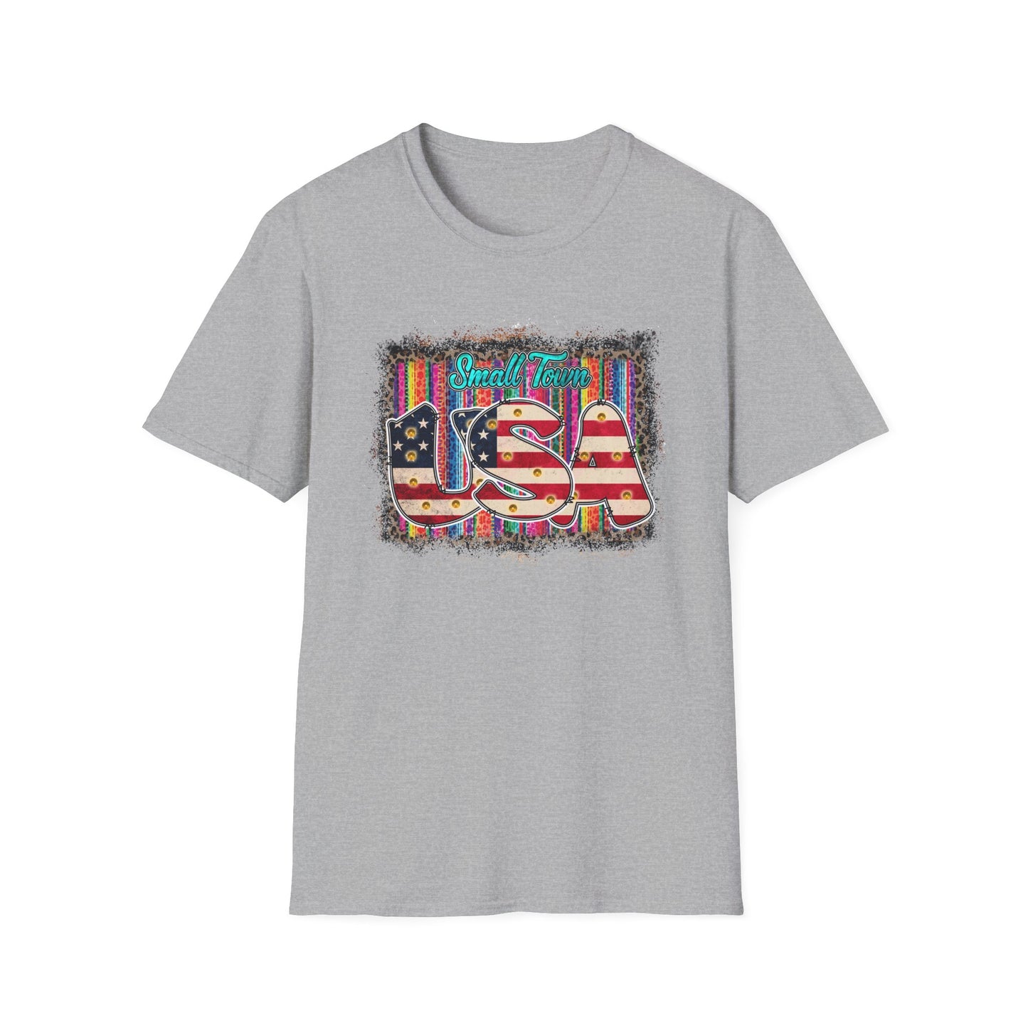Small town USA Unisex Softstyle T-Shirt