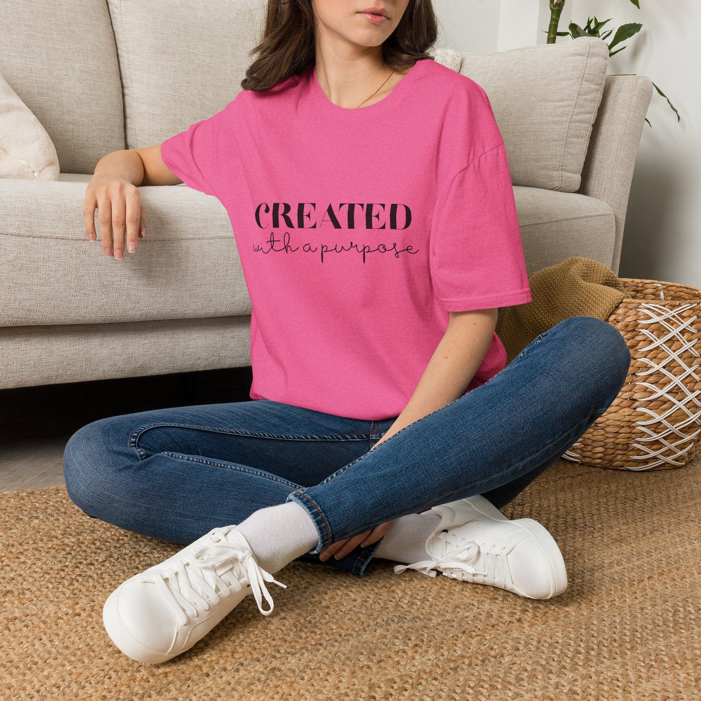 Created with a Purpose Unisex Softstyle T-Shirt