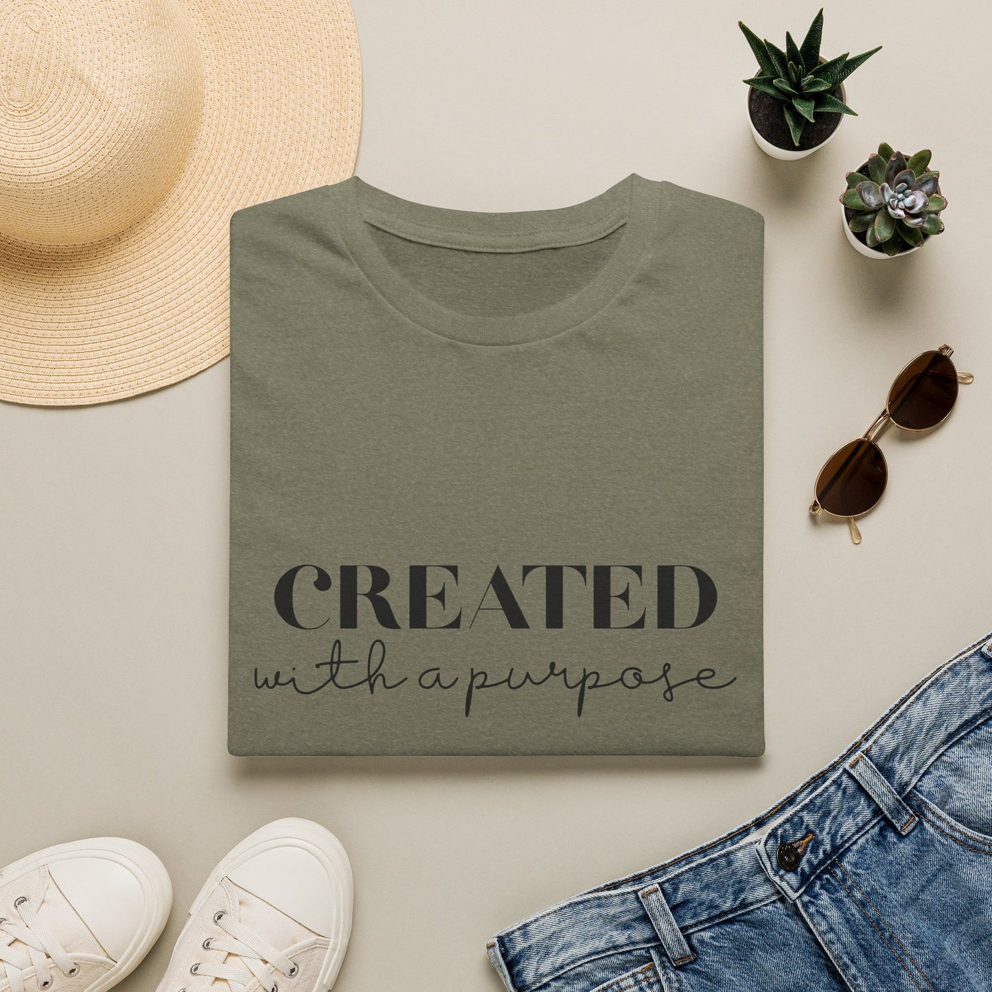 Created with a Purpose Unisex Softstyle T-Shirt