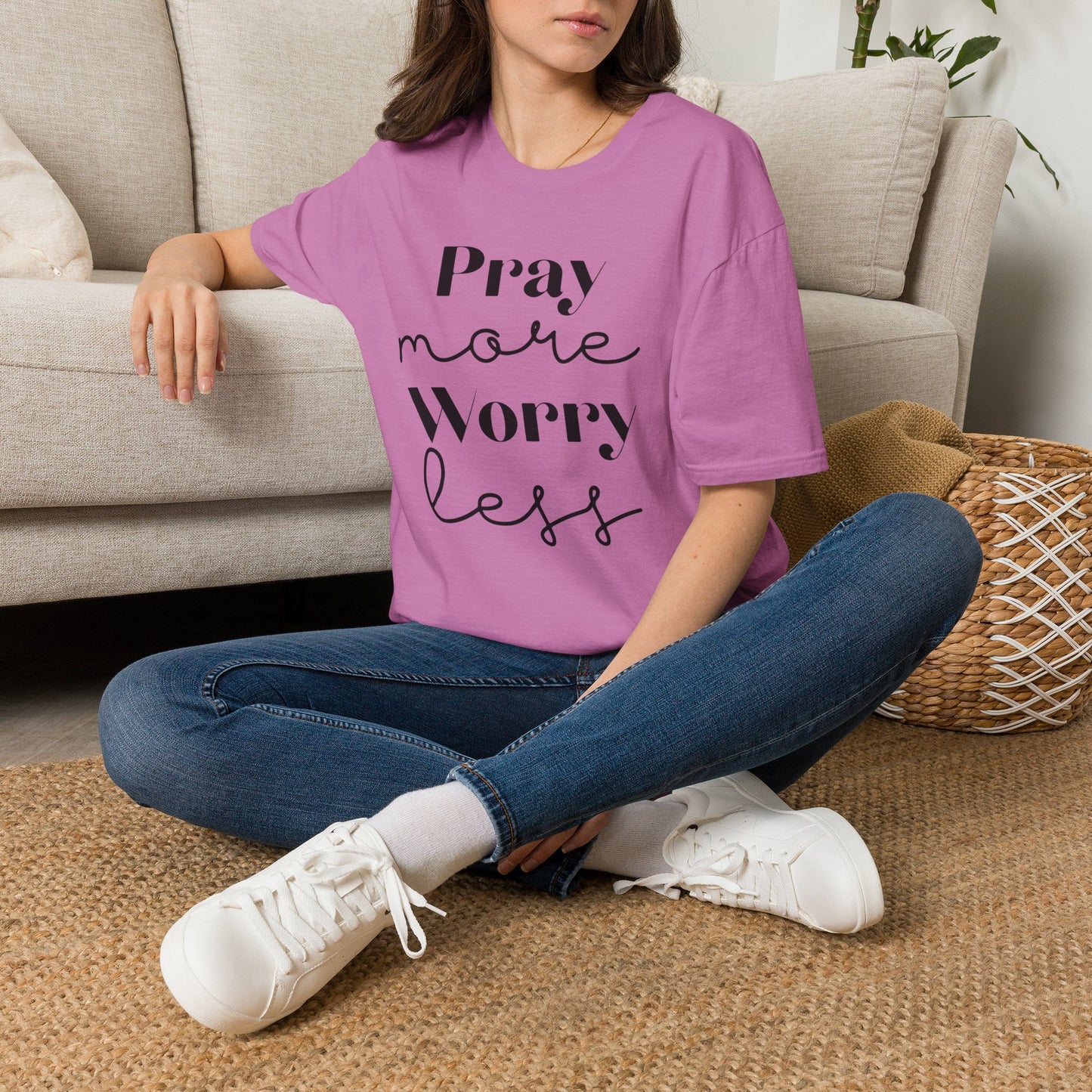 Pray More Unisex Softstyle T-Shirt
