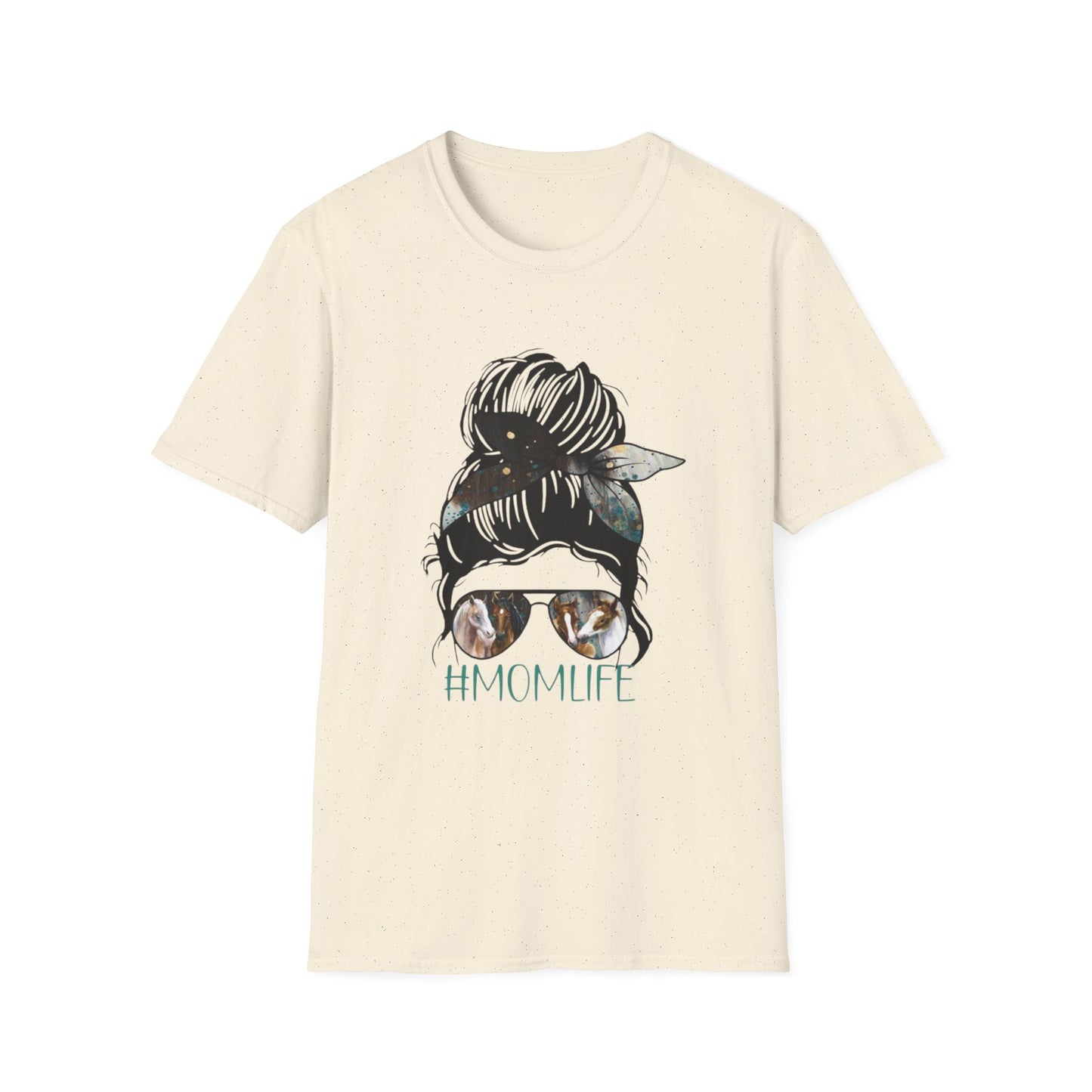 Horse Momlife Unisex Softstyle T-Shirt