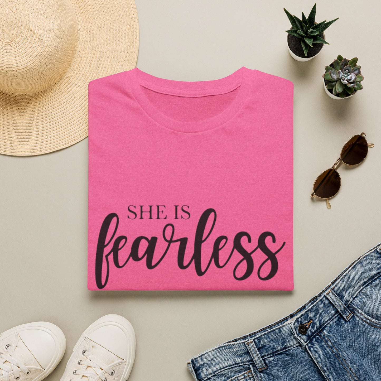 She is Fearless Unisex Softstyle T-Shirt