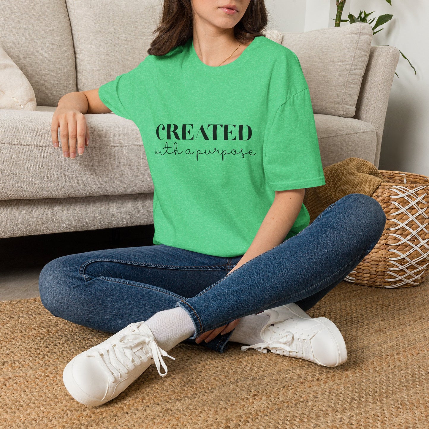 Created with a Purpose Unisex Softstyle T-Shirt