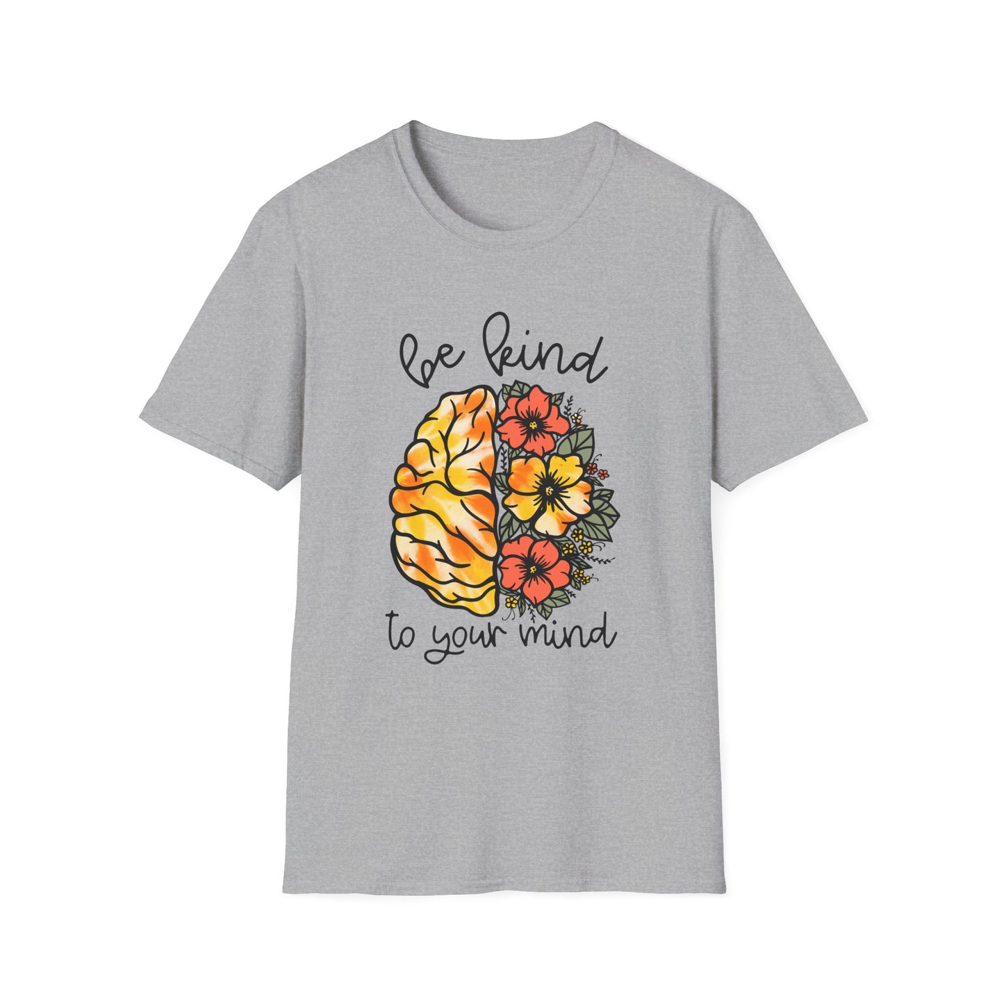 Be Kind to your Mind Unisex Softstyle T-Shirt