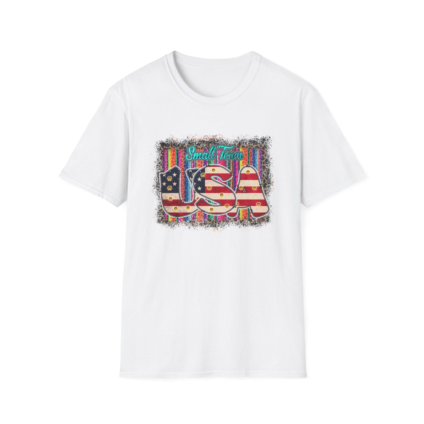 Small town USA Unisex Softstyle T-Shirt